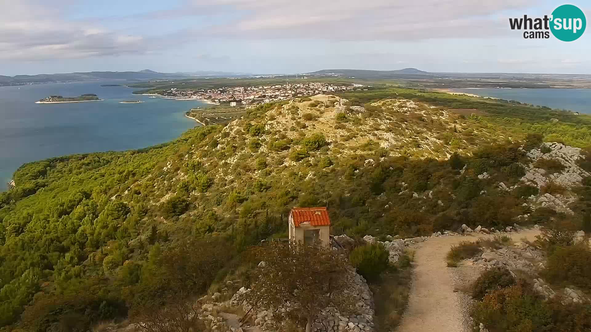 Webcam Pakoštane – Drage – Kornati – Vransko Jezero