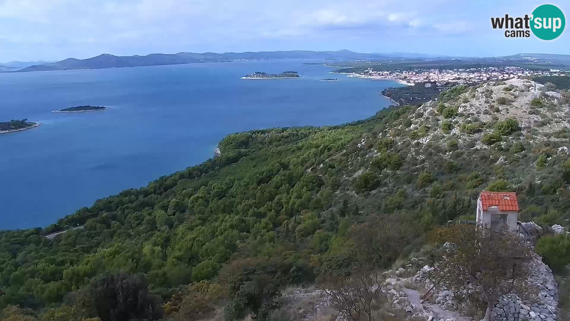 Webcam Pakoštane – Drage – Kornati – Vransko Jezero