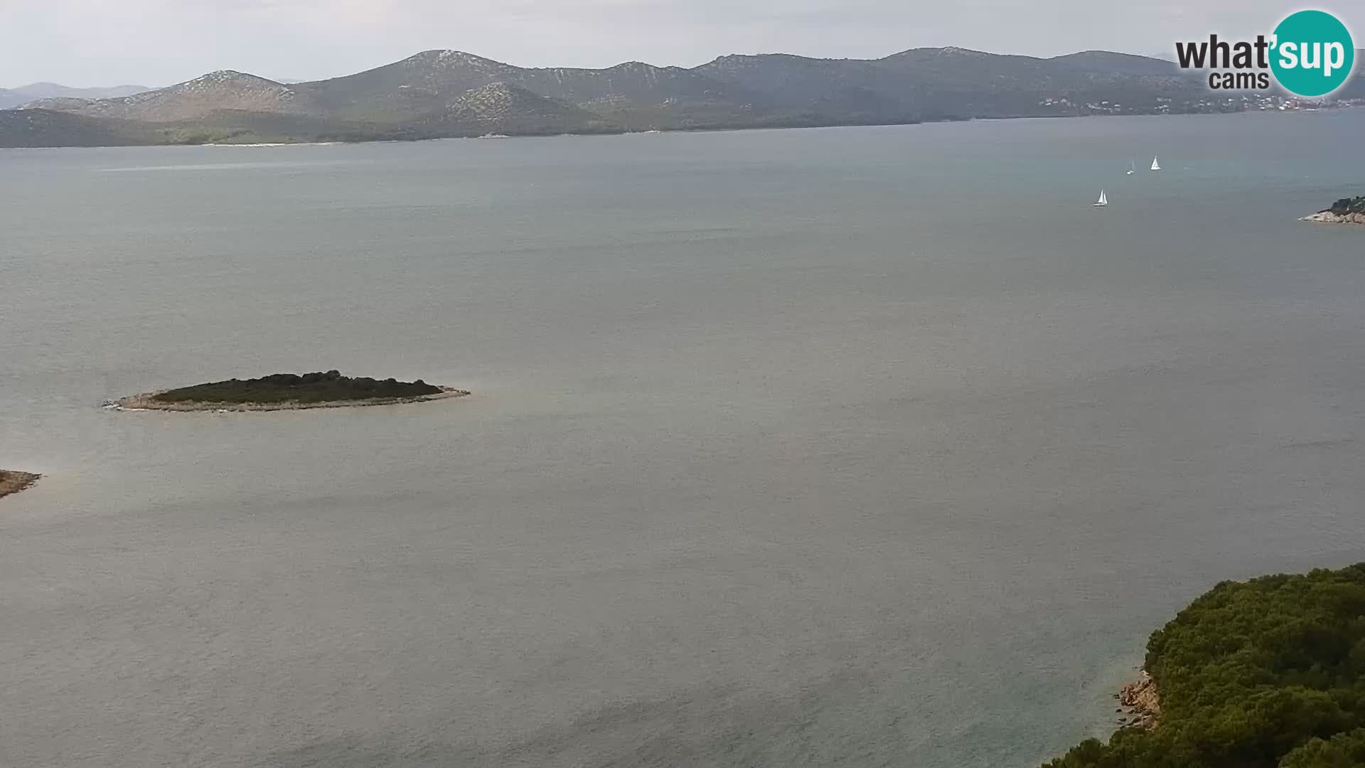 Webcam Pakoštane – Drage – Kornati – Vransko Jezero