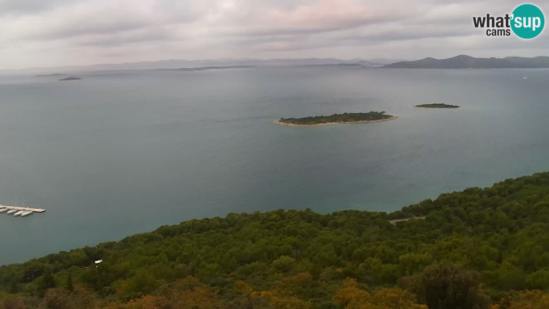 Webcam Pakoštane – Drage – Kornati – Vransko Jezero