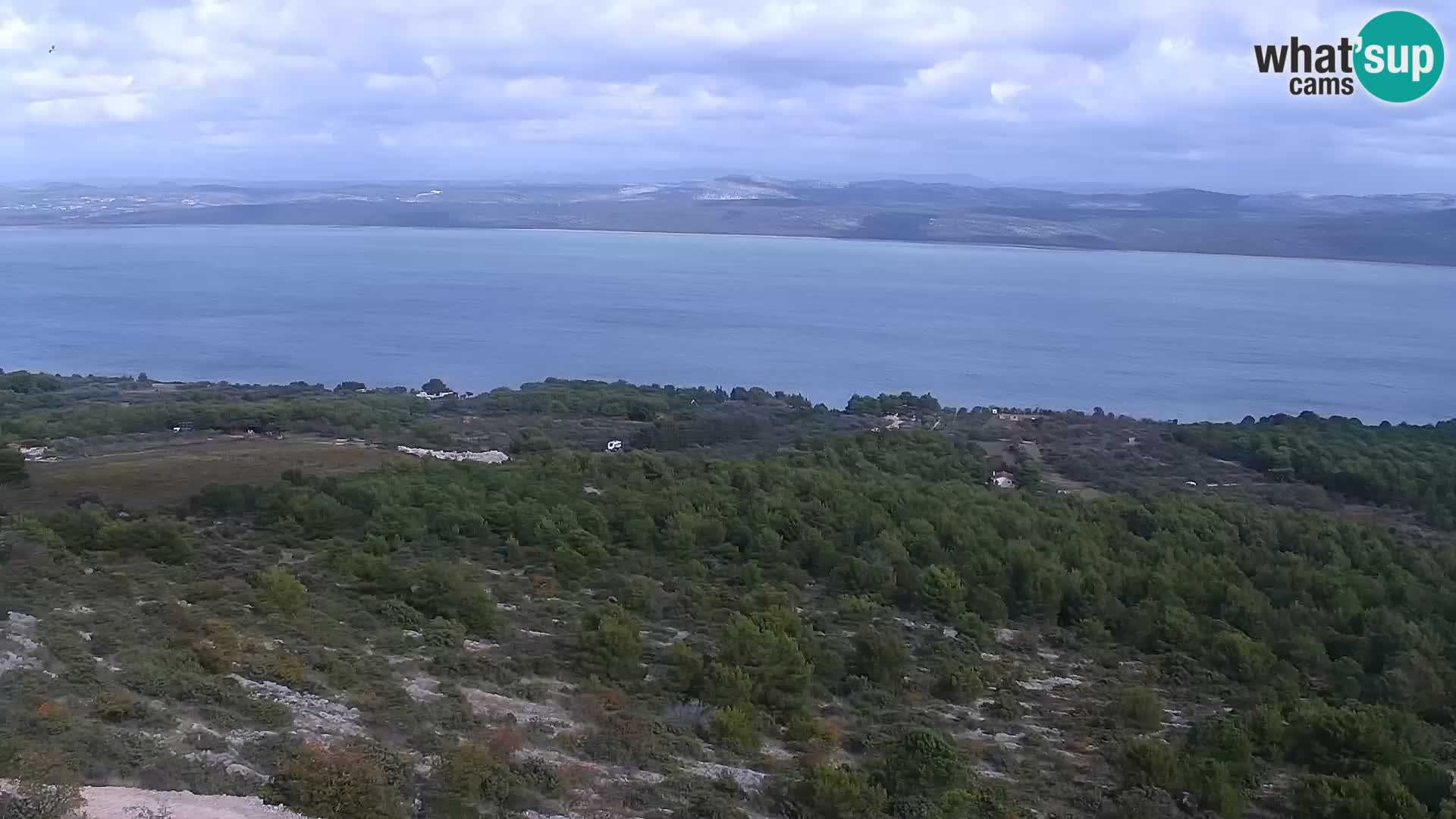 Spletna kamera Pakoštane – Drage – Kornati – Vransko Jezero