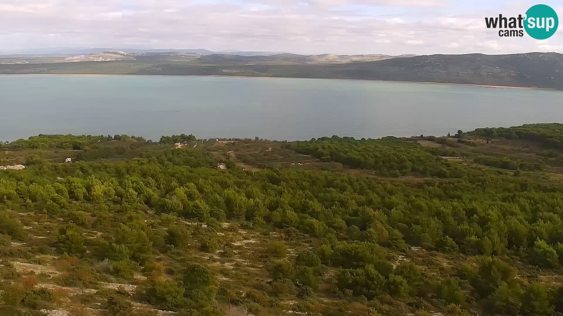Webcam Pakoštane – Drage – Kornati – Vransko Jezero