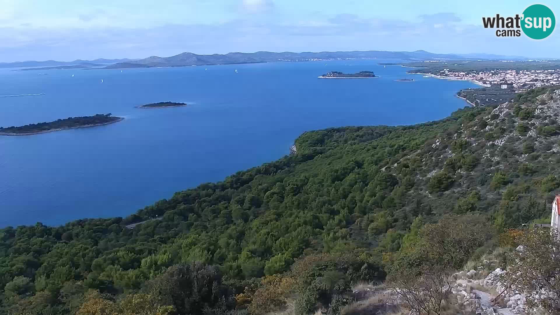 Webcam Pakoštane – Drage – Kornati – Vransko Jezero