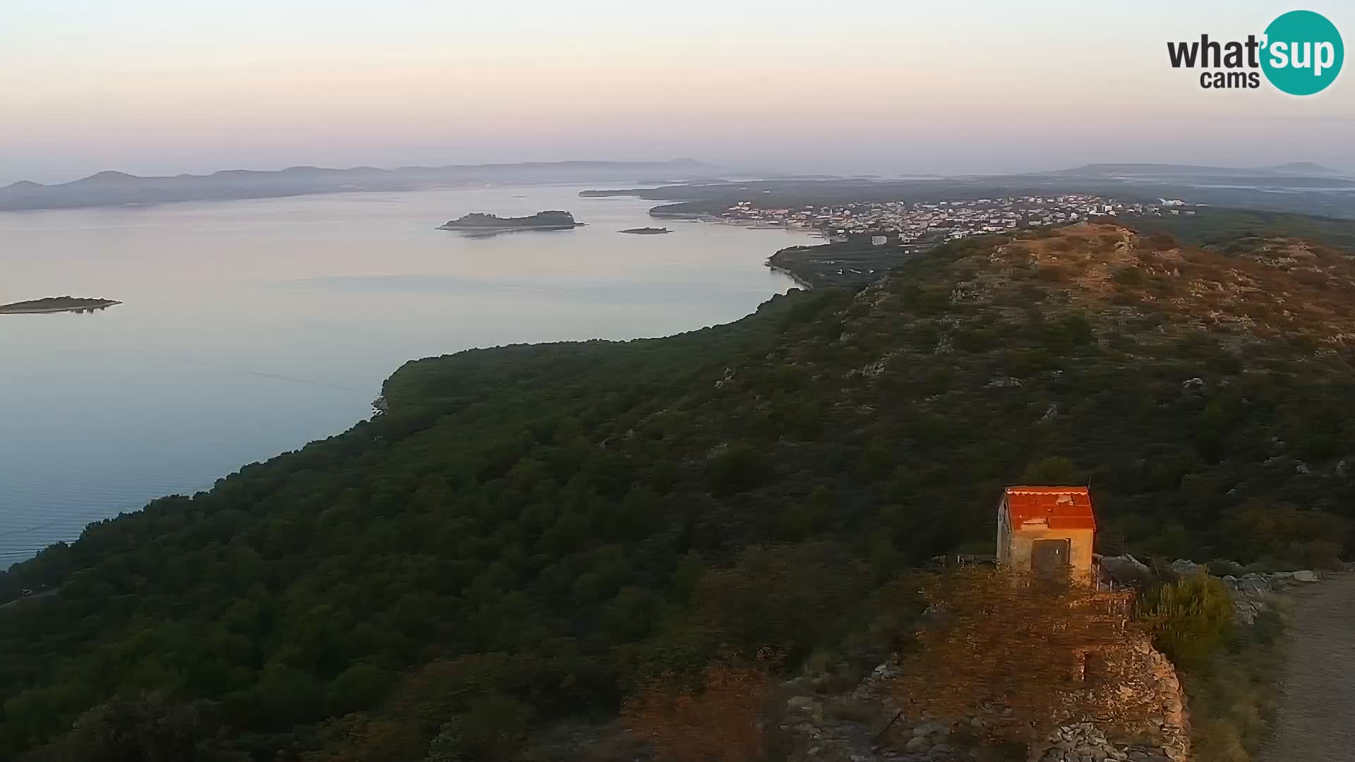 Webcam Pakoštane – Drage – Kornati – Vransko Jezero