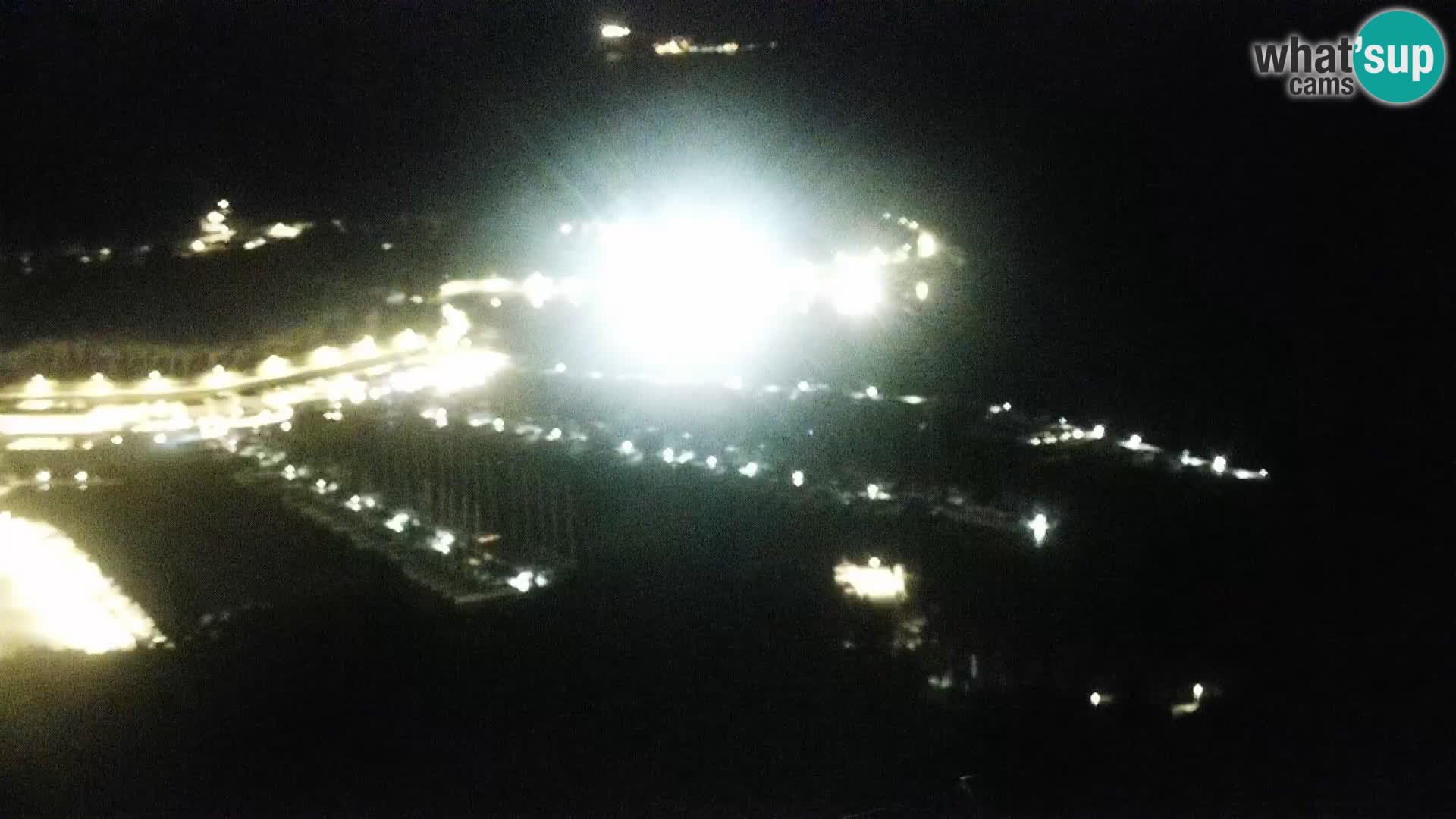 Spletna kamera Pakoštane – Drage – Kornati – Vransko Jezero