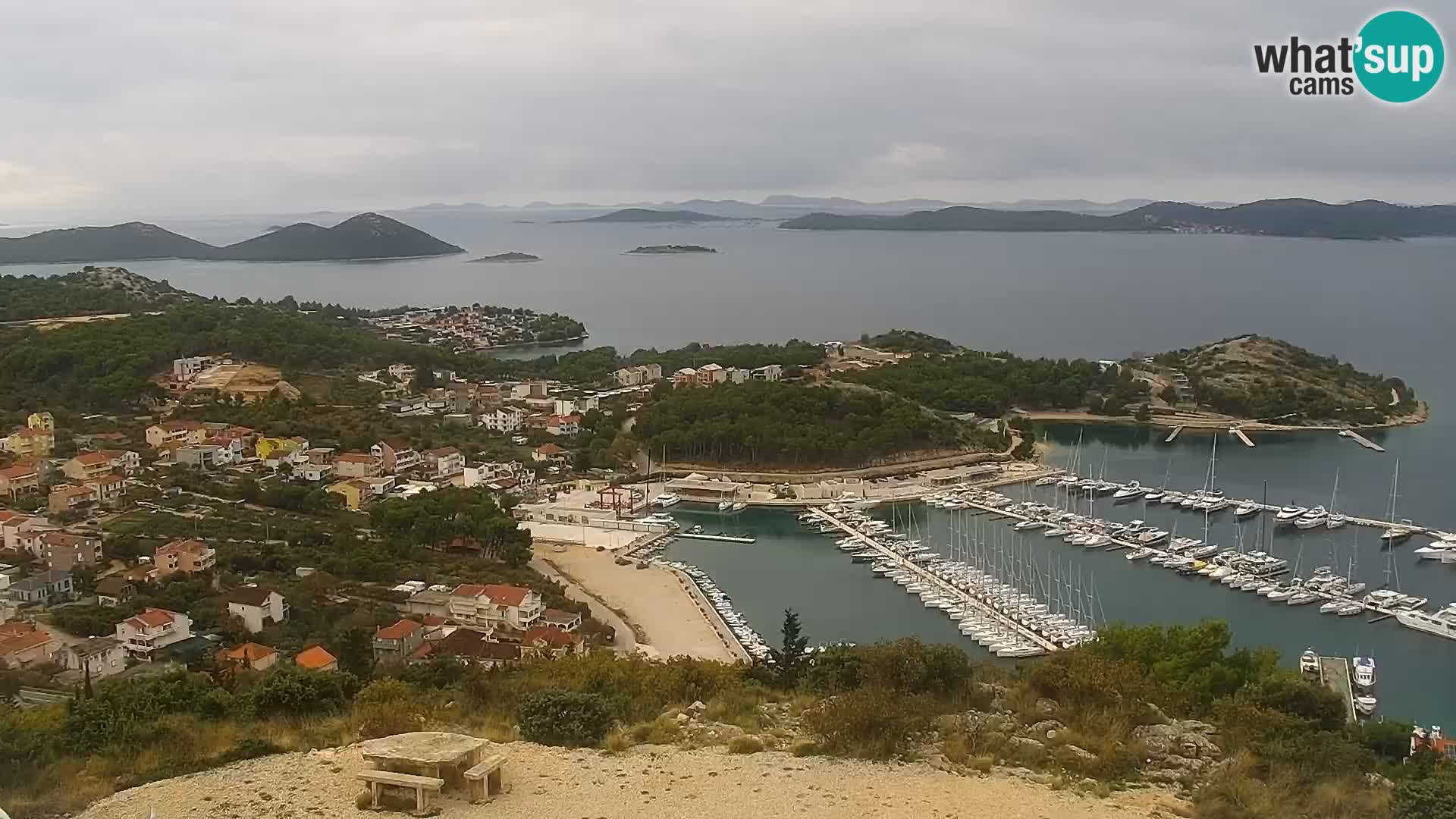 Live cam Pakoštane – Drage – Kornati – Vransko Jezero