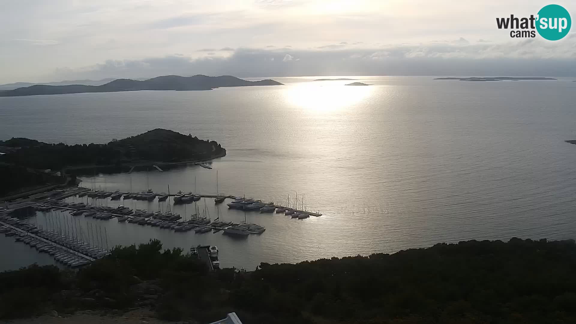 Webcam Pakoštane – Drage – Kornati – Vransko Jezero