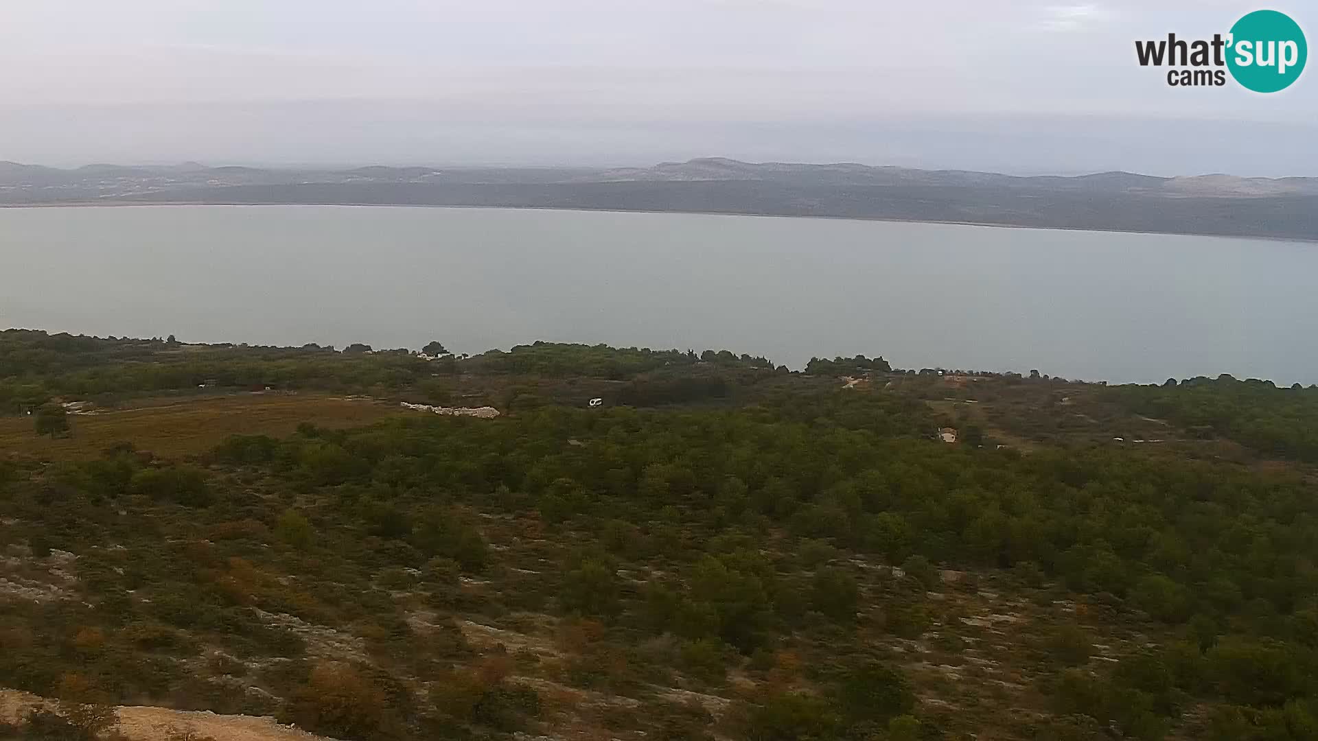 Spletna kamera Pakoštane – Drage – Kornati – Vransko Jezero