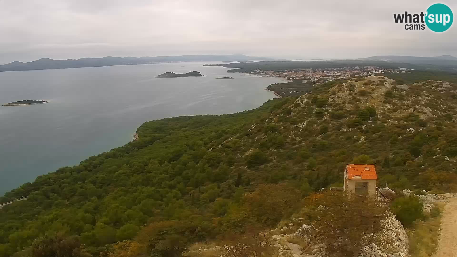 Livecam Pakoštane – Drage – Kornati – Vransko Jezero