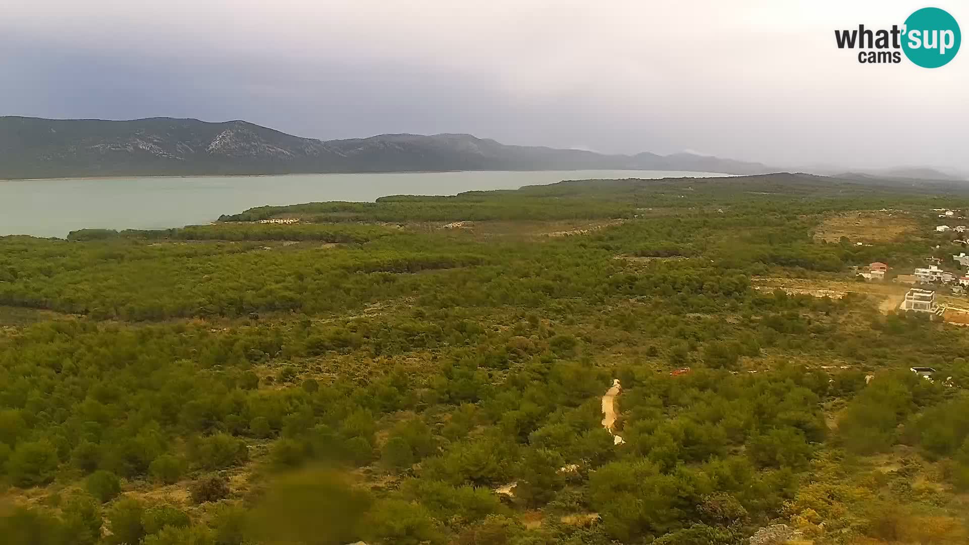 Spletna kamera Pakoštane – Drage – Kornati – Vransko Jezero