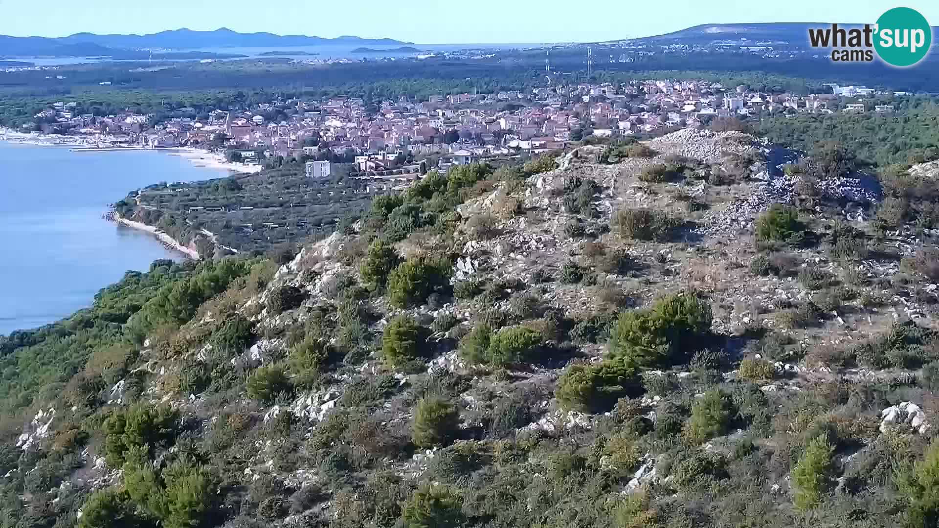Webcam Pakoštane – Drage – Kornati – Vransko Jezero
