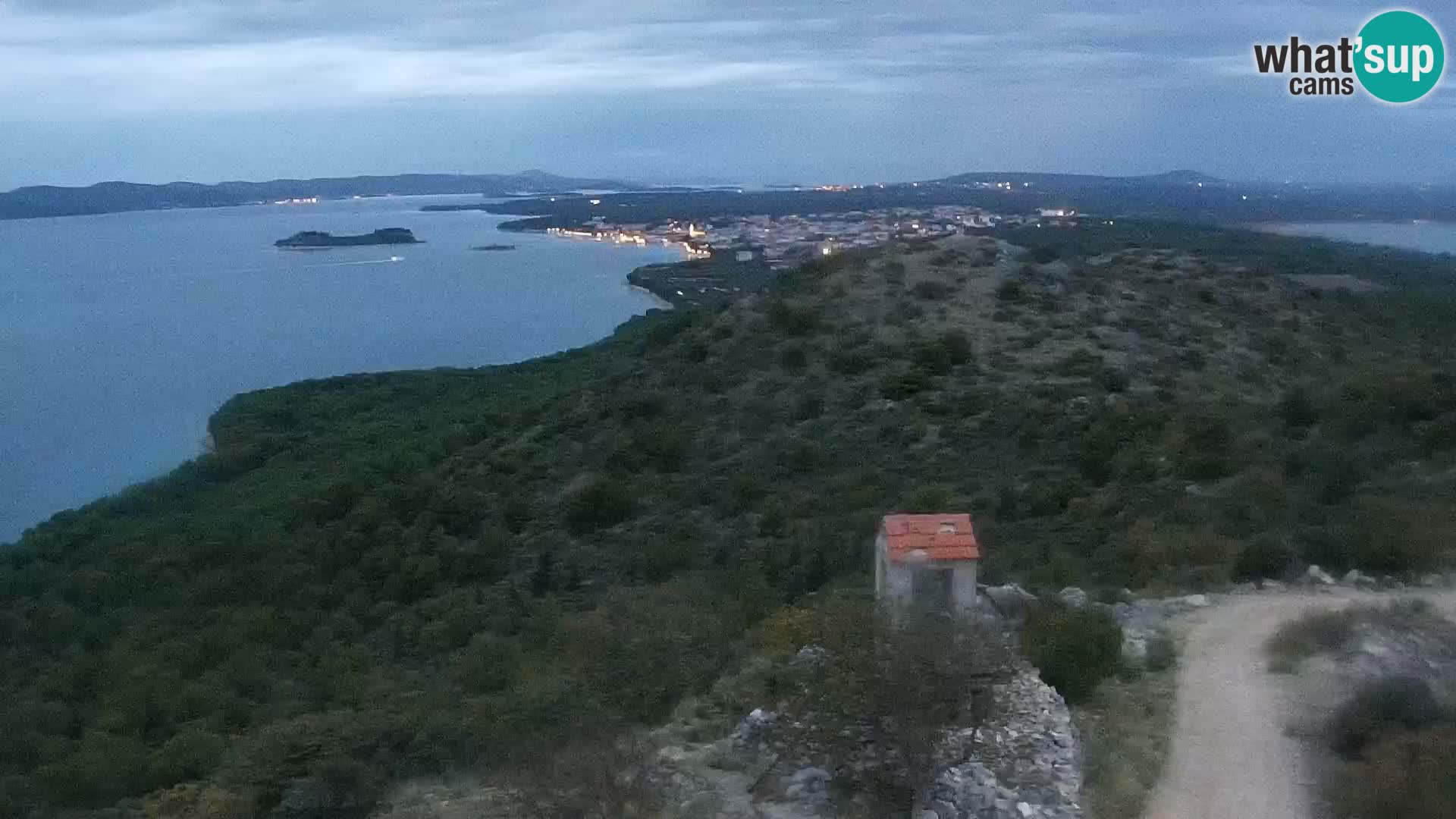 Webcam Pakoštane – Drage – Kornati – Vransko Jezero