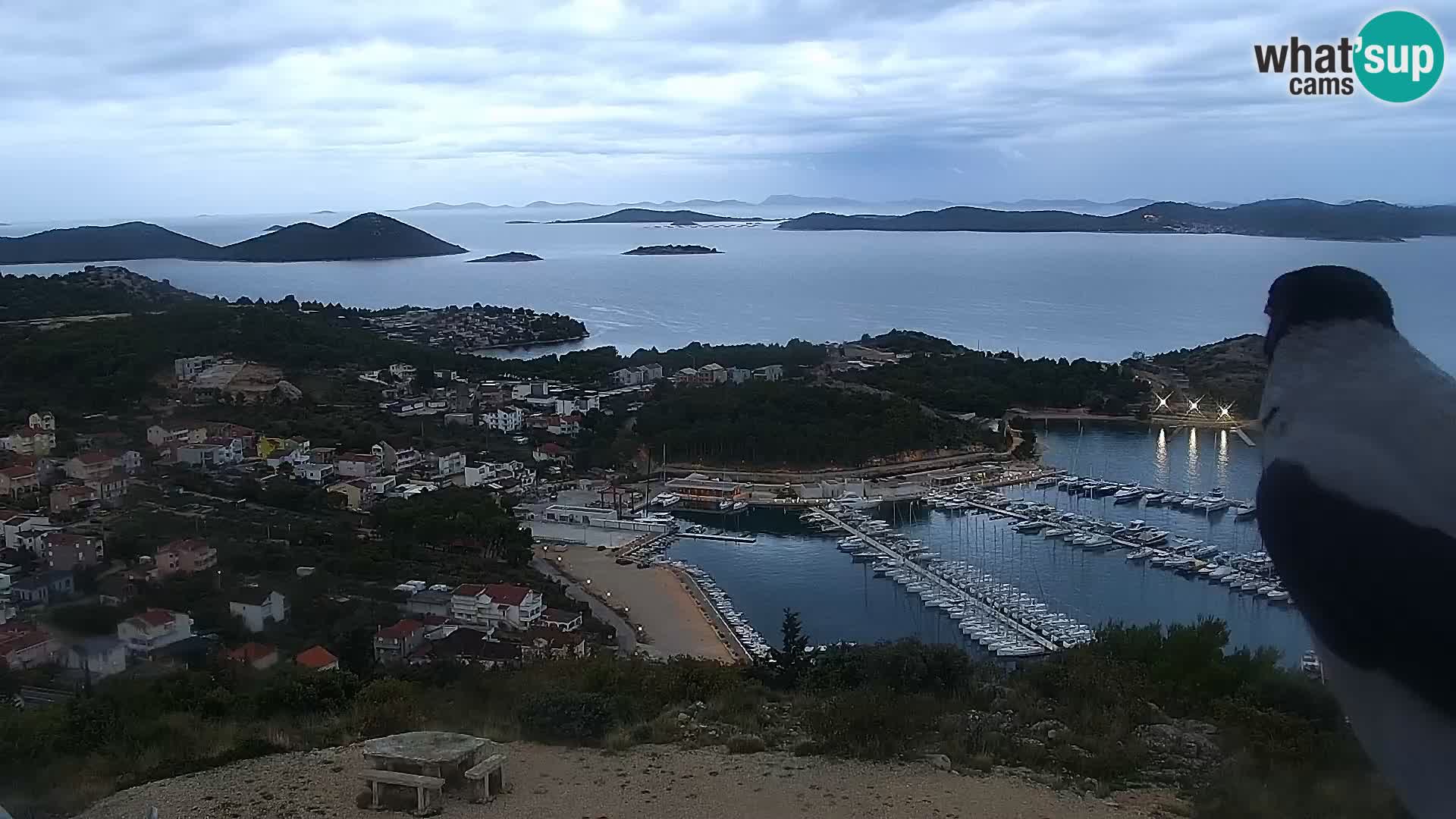 Webcam Pakoštane – Drage – Kornati – Vransko Jezero