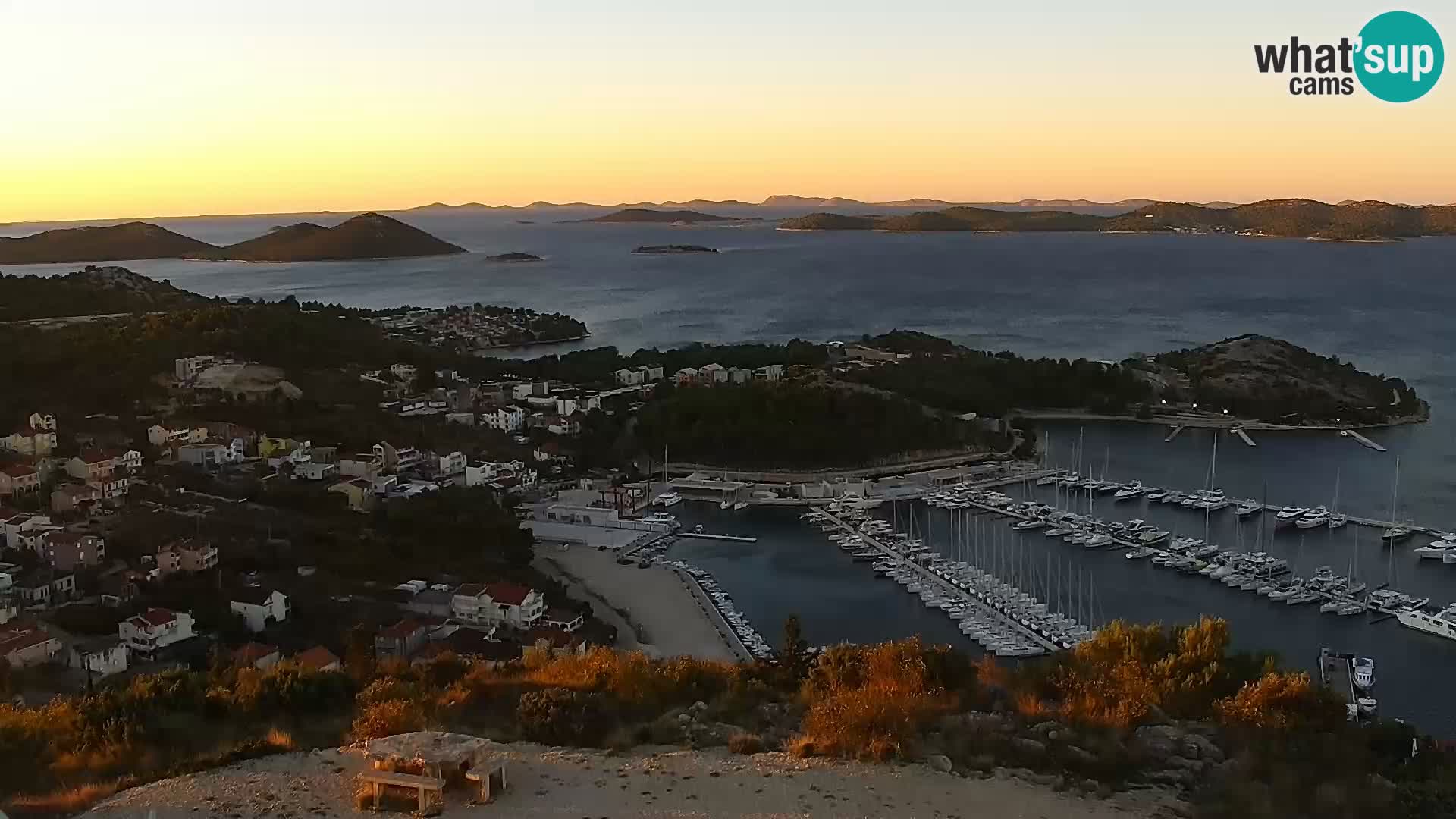 Livecam Pakoštane – Drage – Kornati – Vransko Jezero