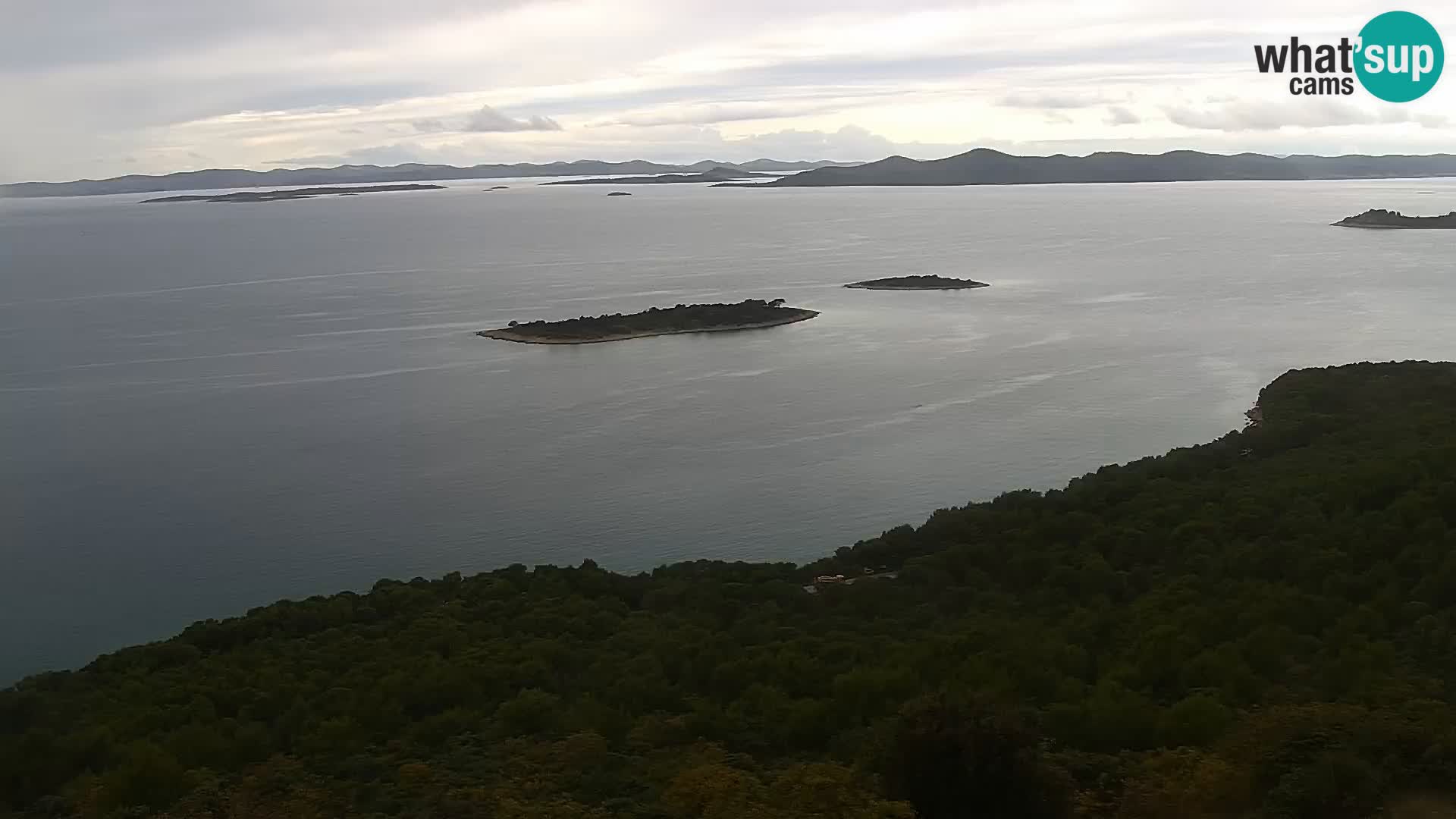 Webcam Pakoštane – Drage – Kornati – Vransko Jezero