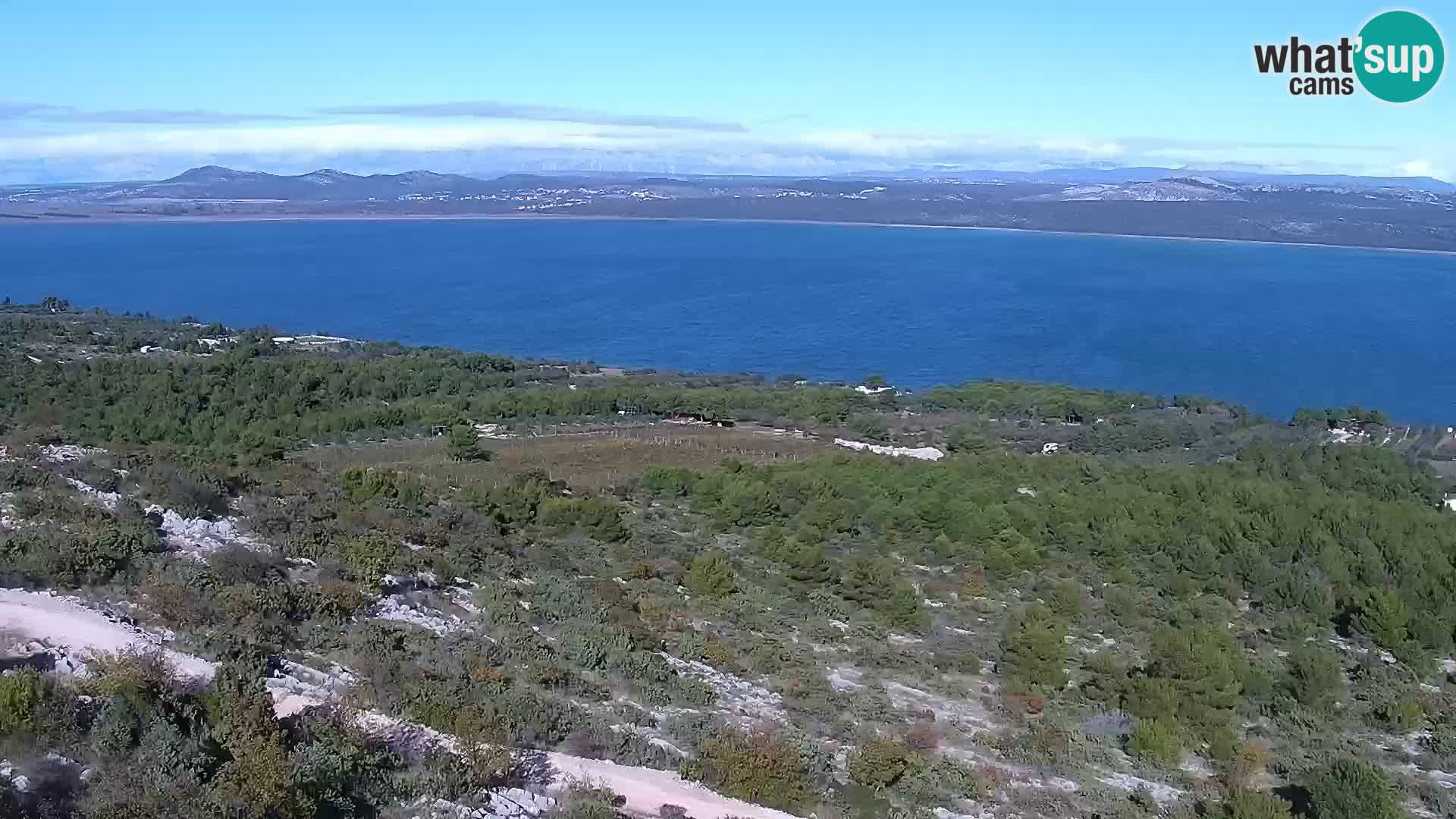 Webcam Pakoštane – Drage – Kornati – Vransko Jezero