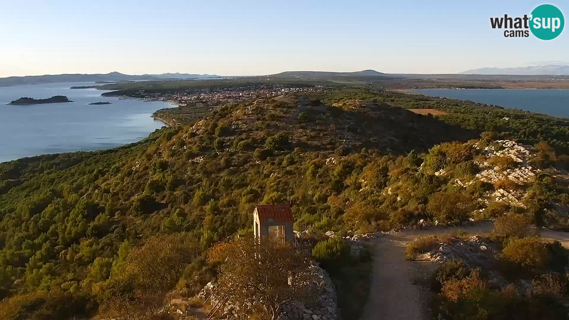 Live cam Pakoštane – Drage – Kornati – Vransko Jezero