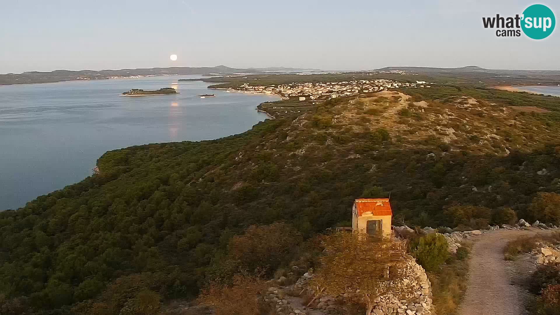 Webcam Pakoštane – Drage – Kornati – Vransko Jezero