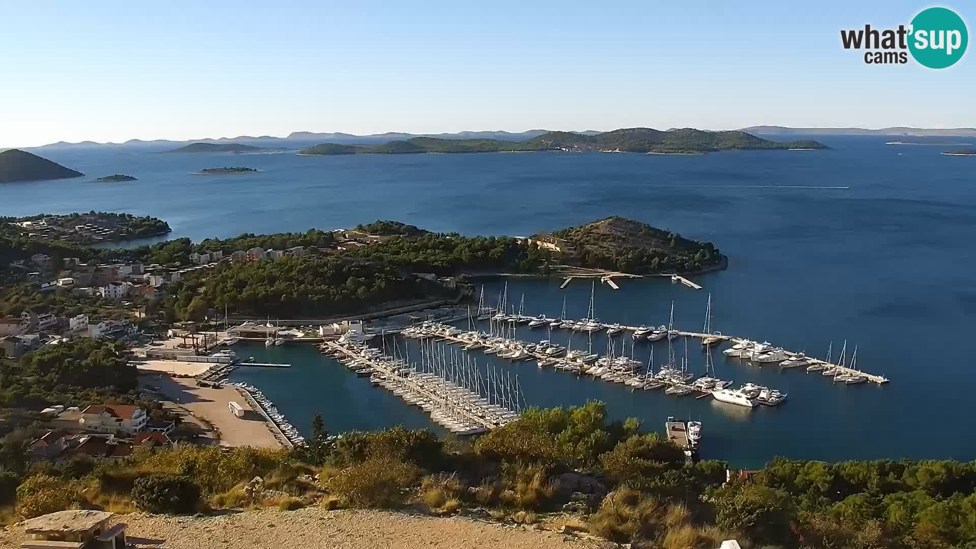 Webcam Pakoštane – Drage – Kornati – Vransko Jezero