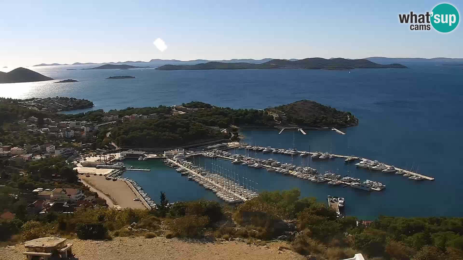 Livecam Pakoštane – Drage – Kornati – Vransko Jezero