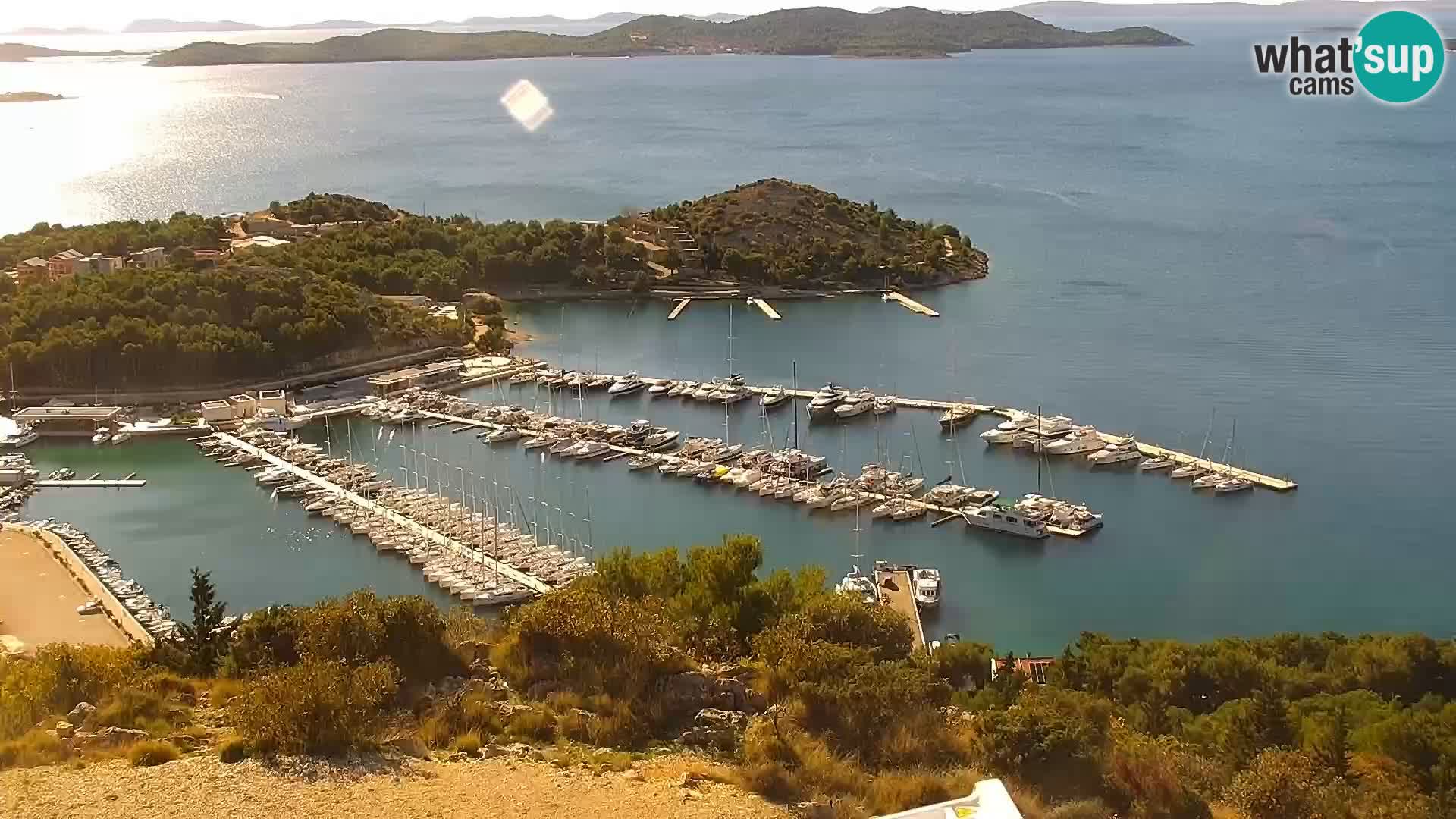 Livecam Pakoštane – Drage – Kornati – Vransko Jezero