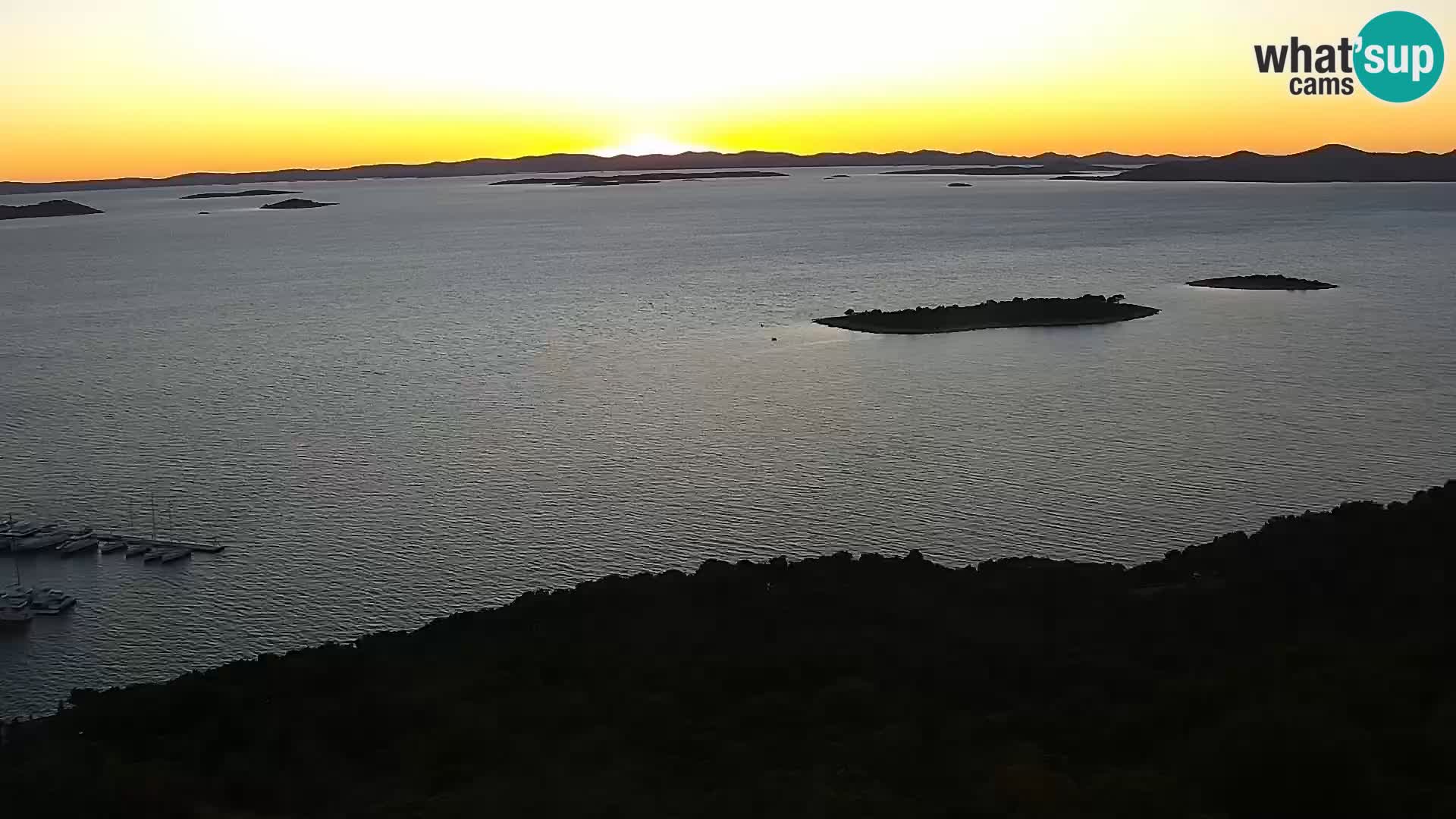 Webcam Pakoštane – Drage – Kornati – Vransko Jezero