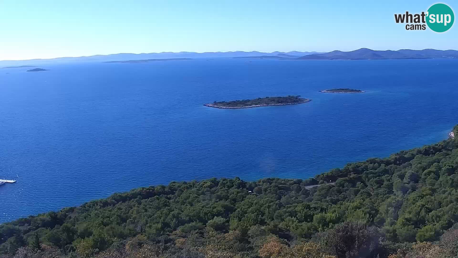 Webcam Pakoštane – Drage – Kornati – Vransko Jezero