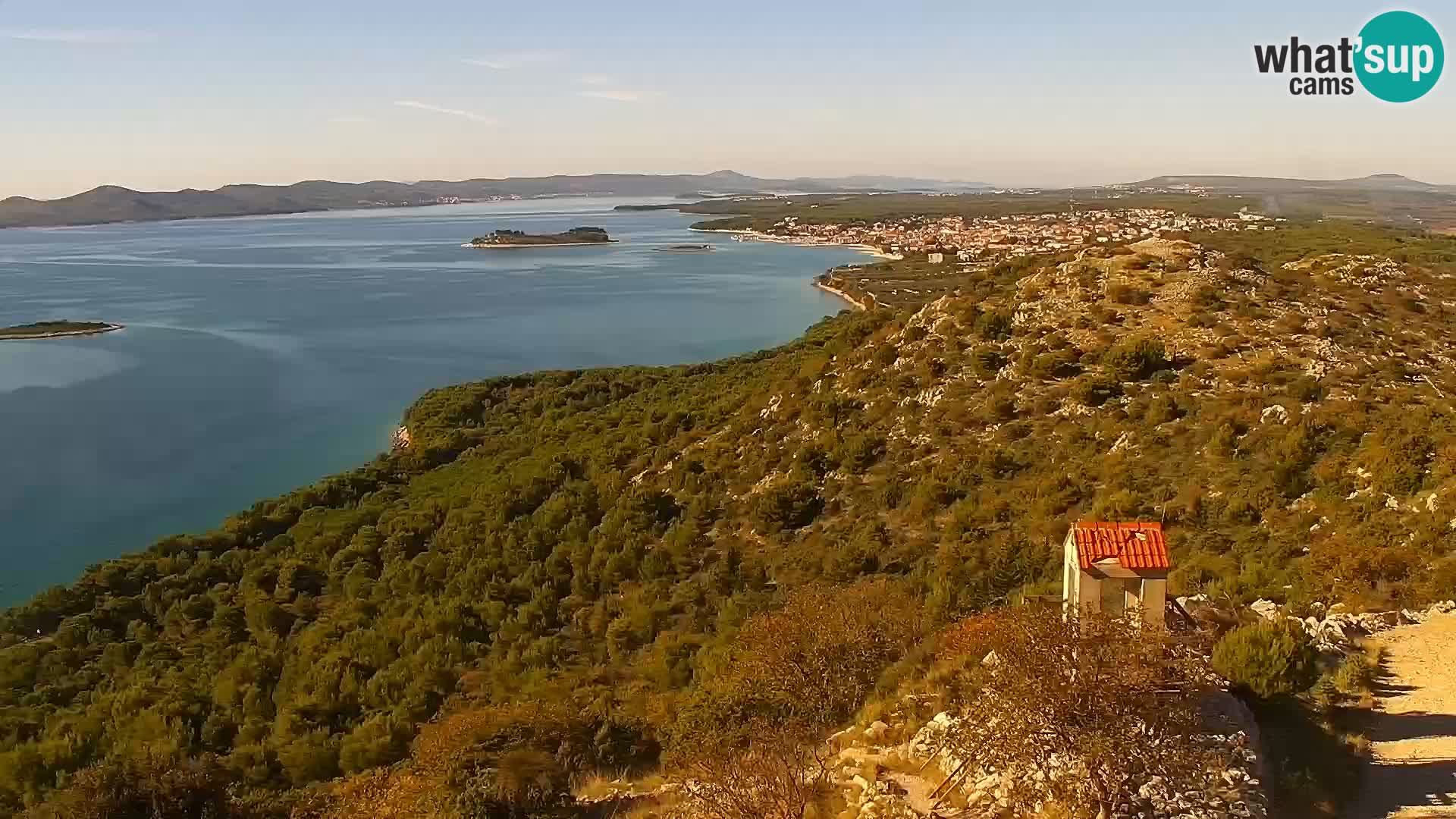 Live cam Pakoštane – Drage – Kornati – Vransko Jezero