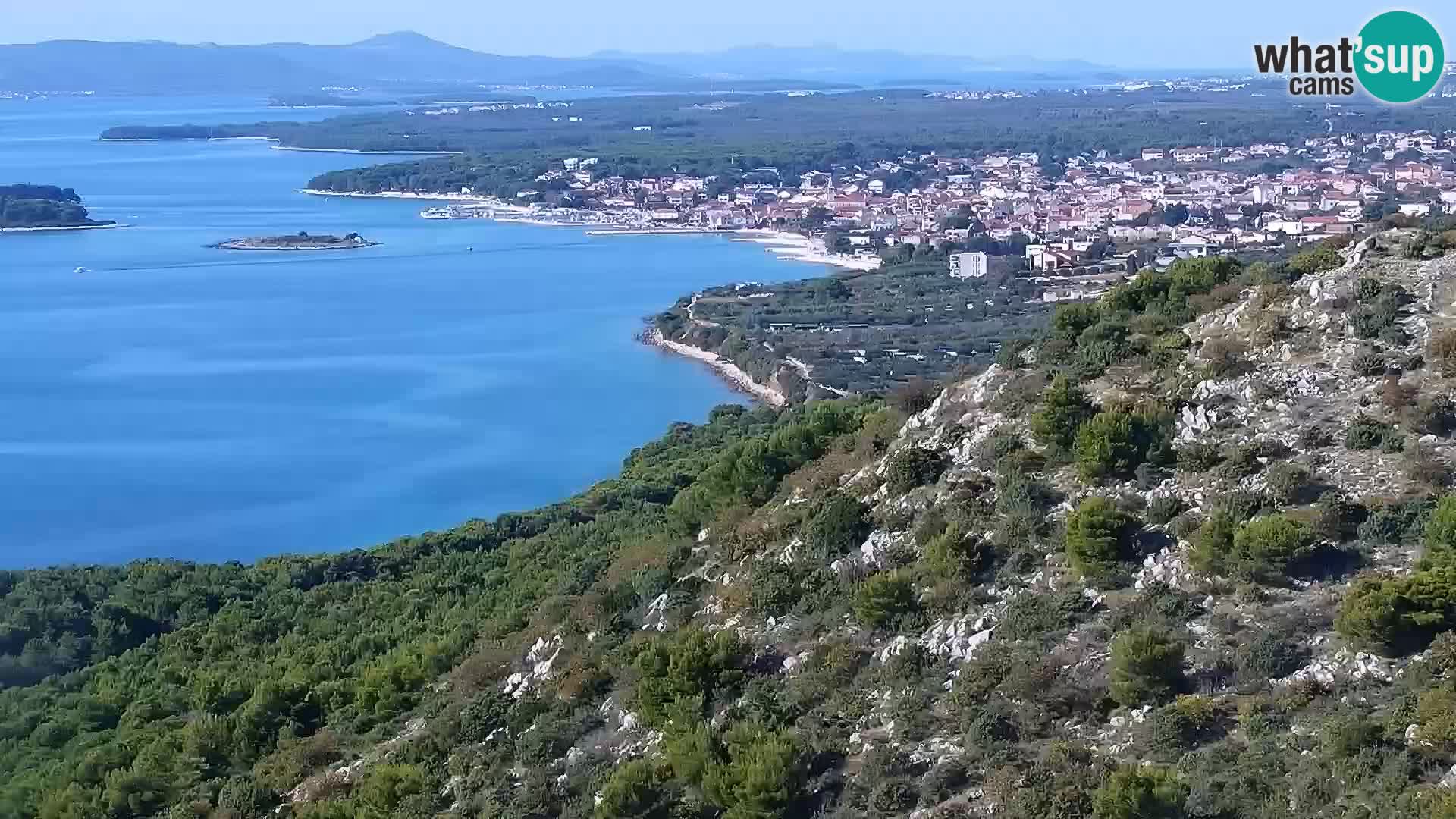 Webcam Pakoštane – Drage – Kornati – Vransko Jezero