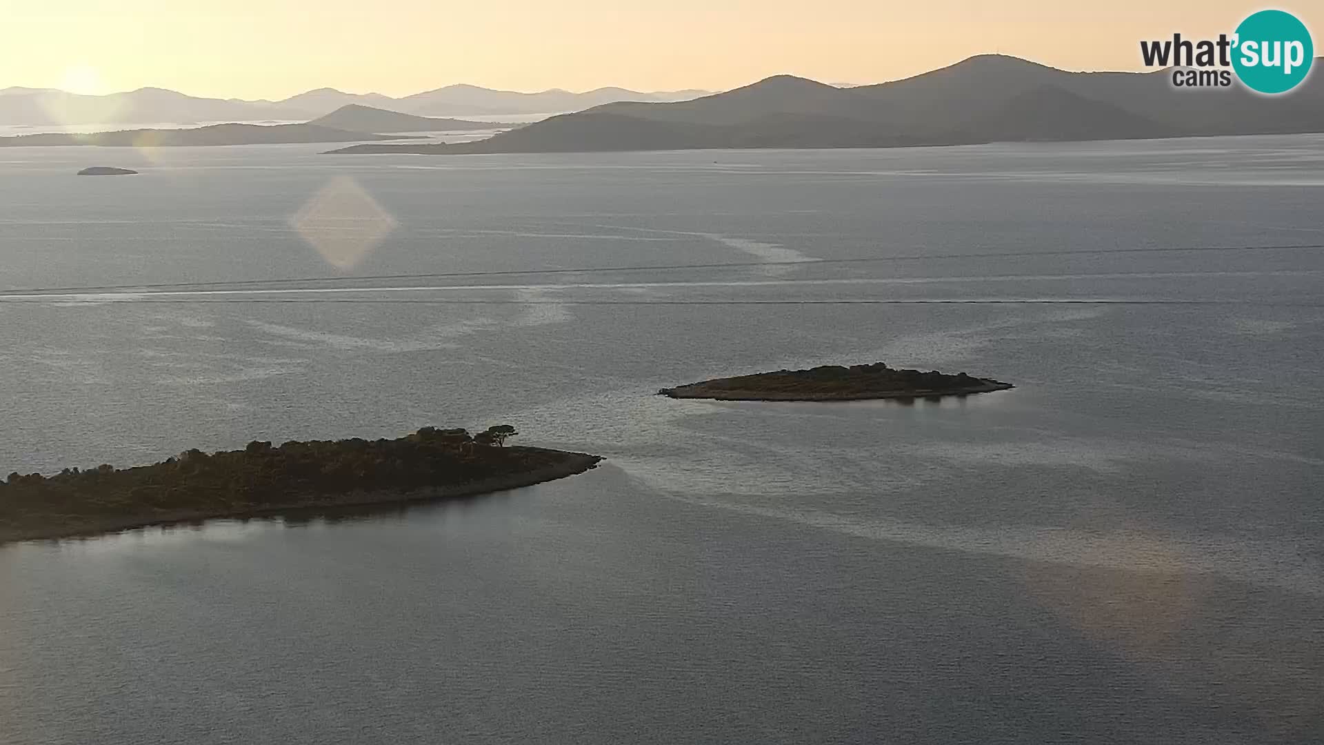 Webcam Pakoštane – Drage – Kornati – Vransko Jezero