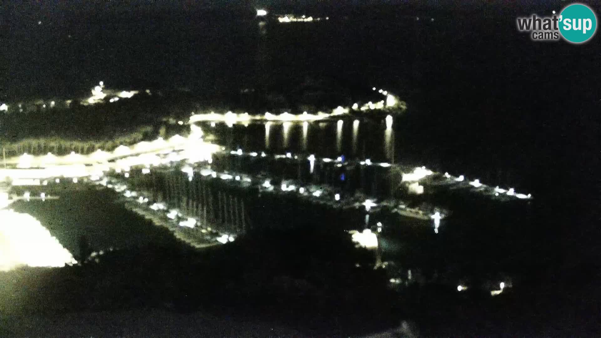 Spletna kamera Pakoštane – Drage – Kornati – Vransko Jezero