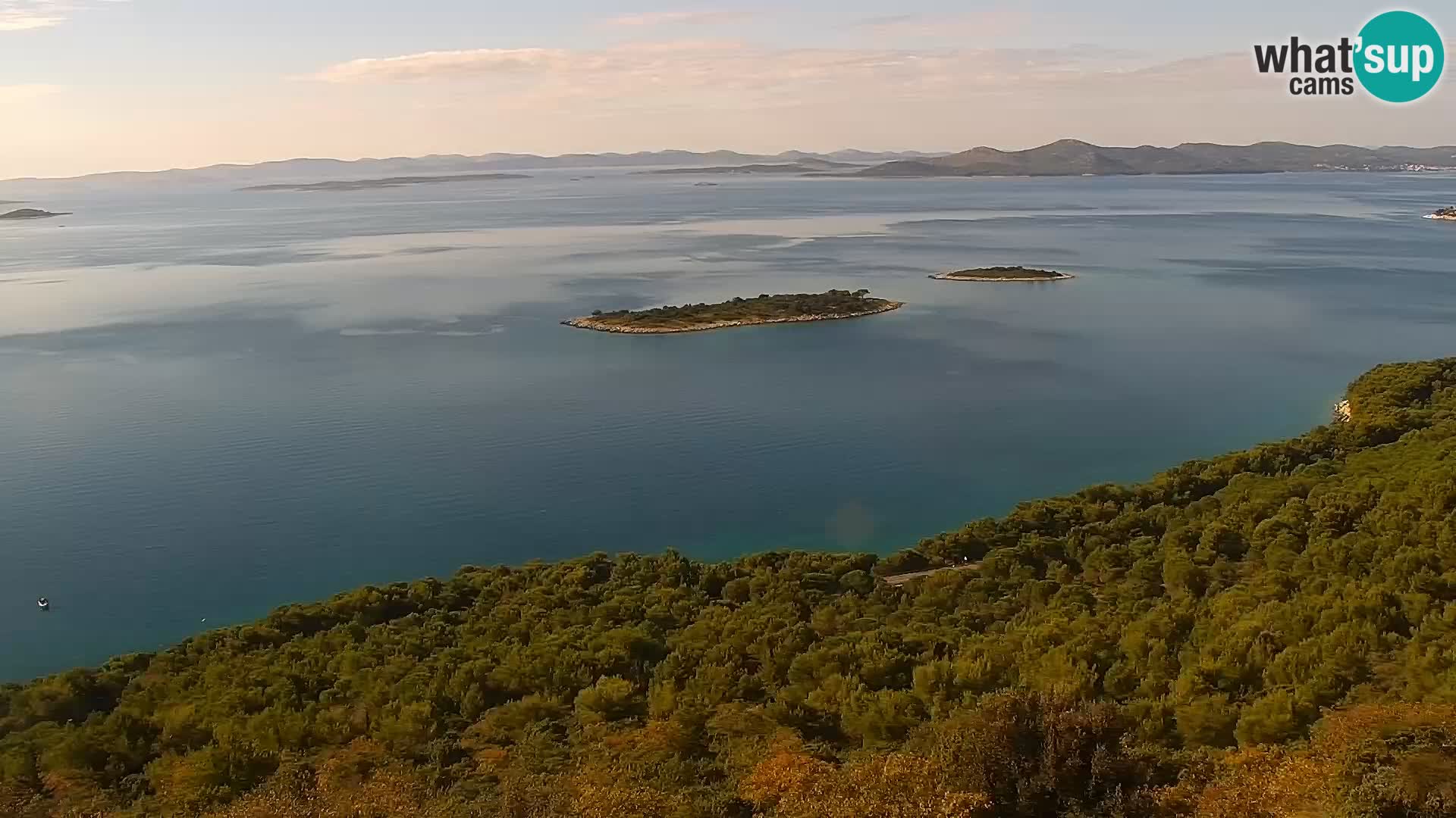 Webcam Pakoštane – Drage – Kornati – Vransko Jezero