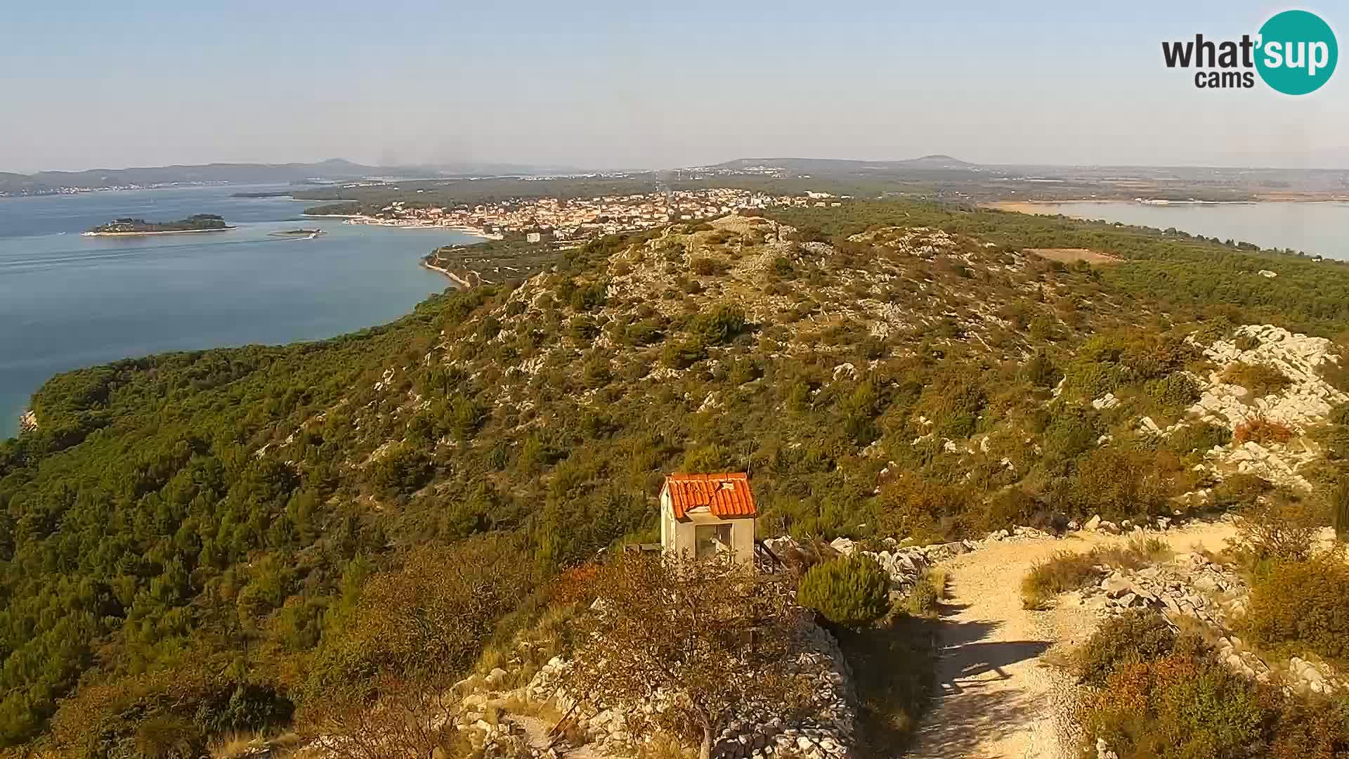 Webcam Pakoštane – Drage – Kornati – Vransko Jezero