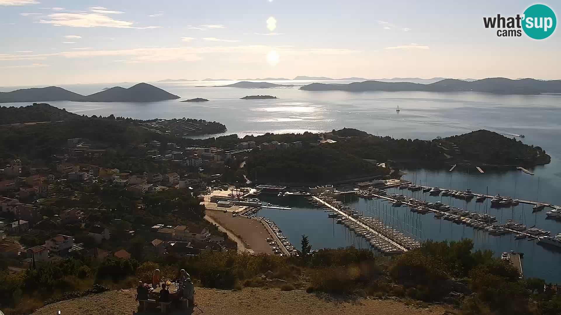 Webcam Pakoštane – Drage – Kornati – Vransko Jezero