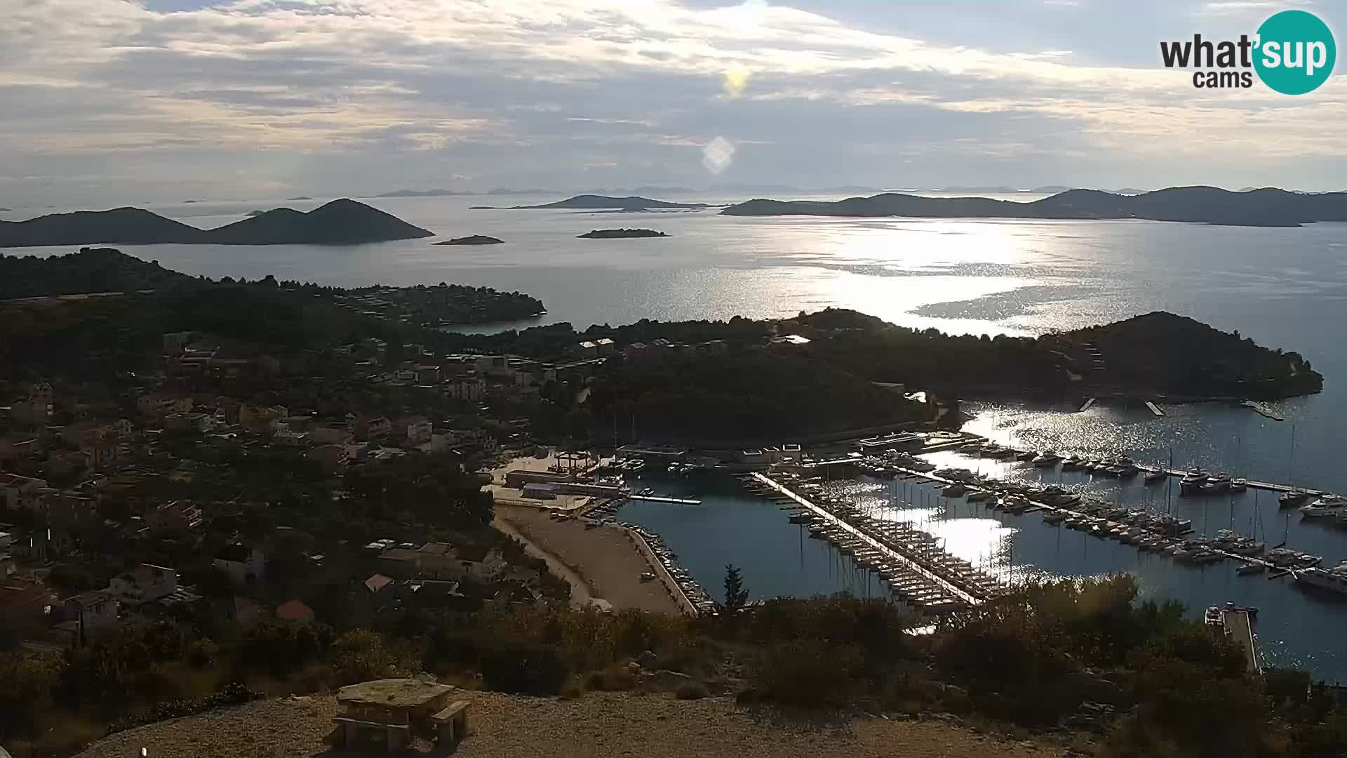 Webcam Pakoštane – Drage – Kornati – Vransko Jezero
