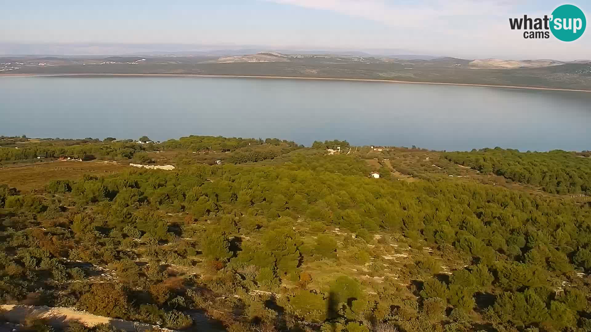 Webcam Pakoštane – Drage – Kornati – Vransko Jezero