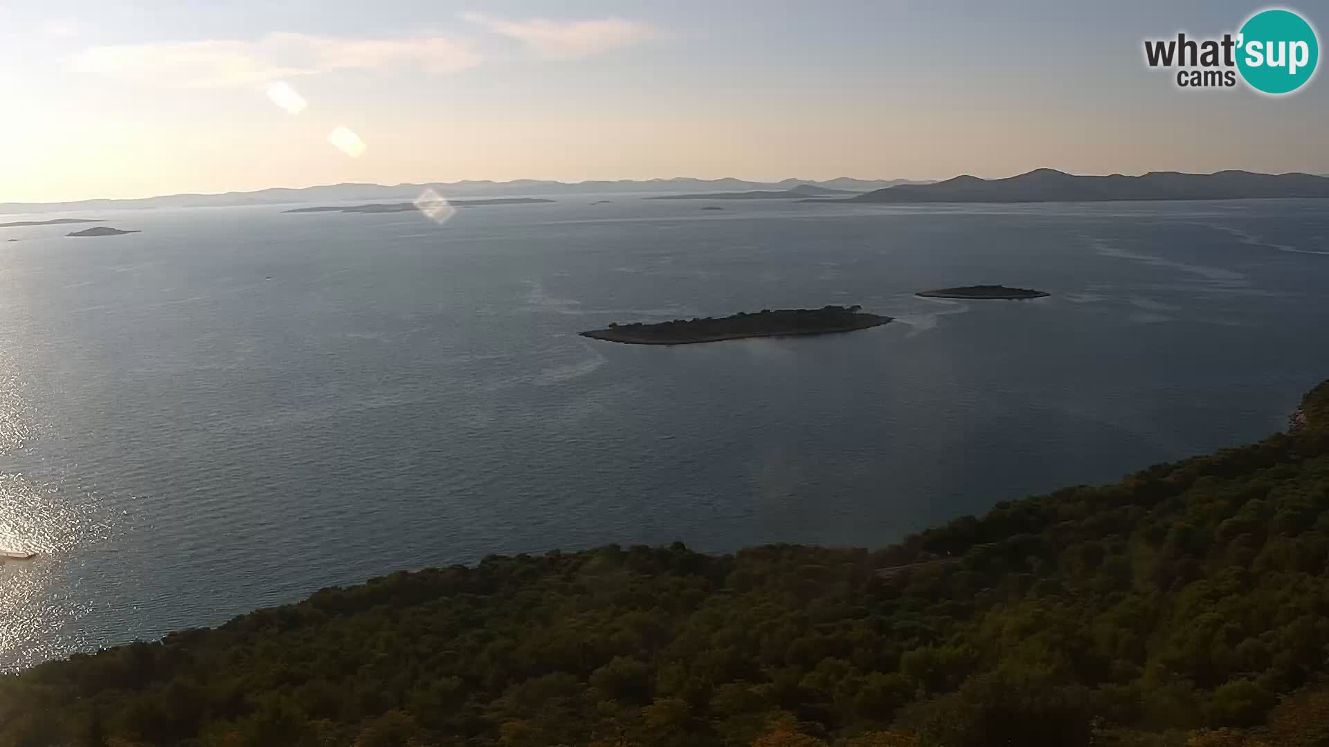 Livecam Pakoštane – Drage – Kornati – Vransko Jezero