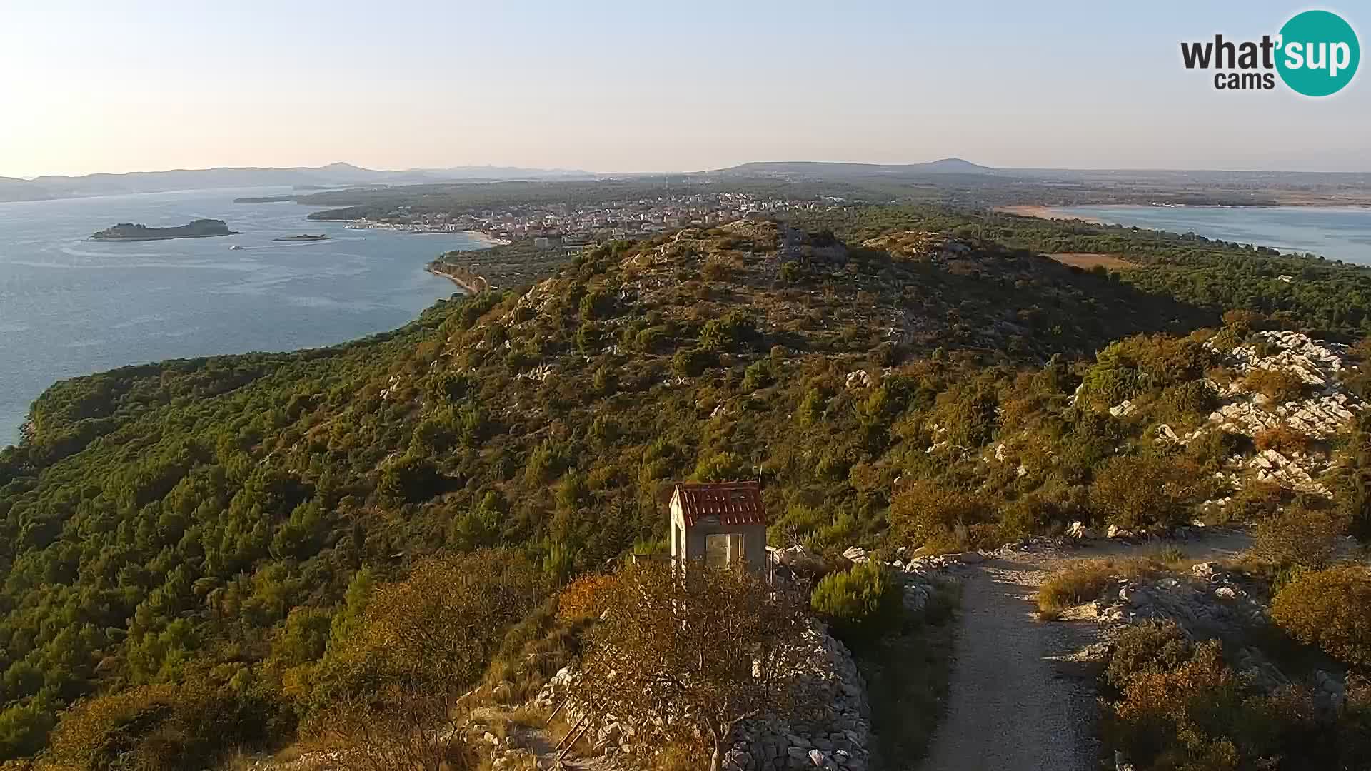 Webcam Pakoštane – Drage – Kornati – Vransko Jezero