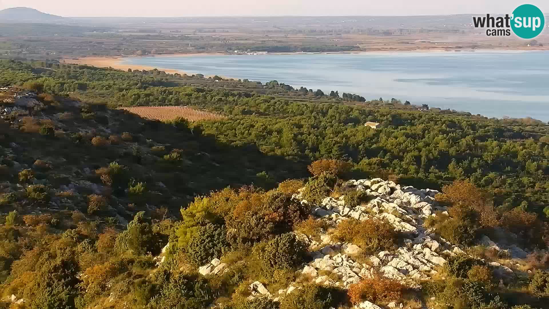 Webcam Pakoštane – Drage – Kornati – Vransko Jezero