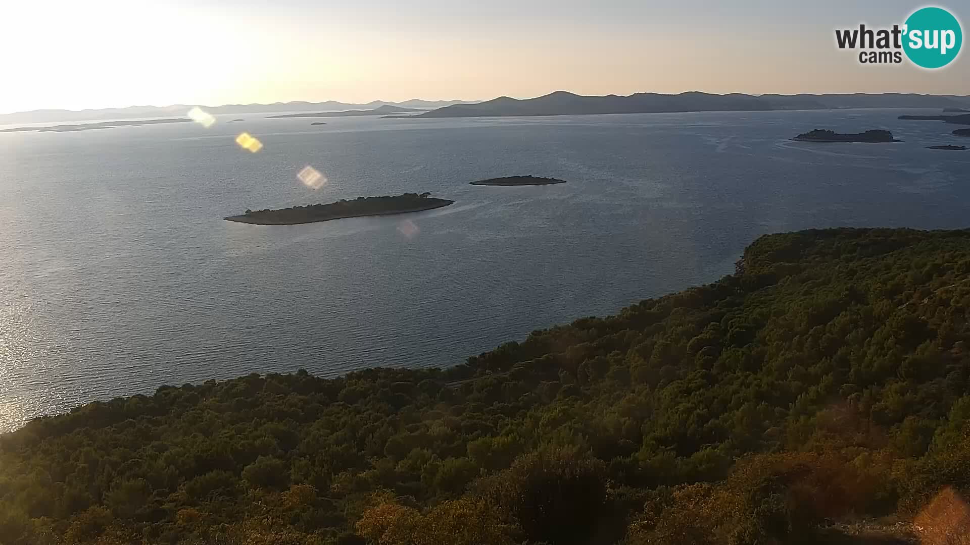 Webcam Pakoštane – Drage – Kornati – Vransko Jezero