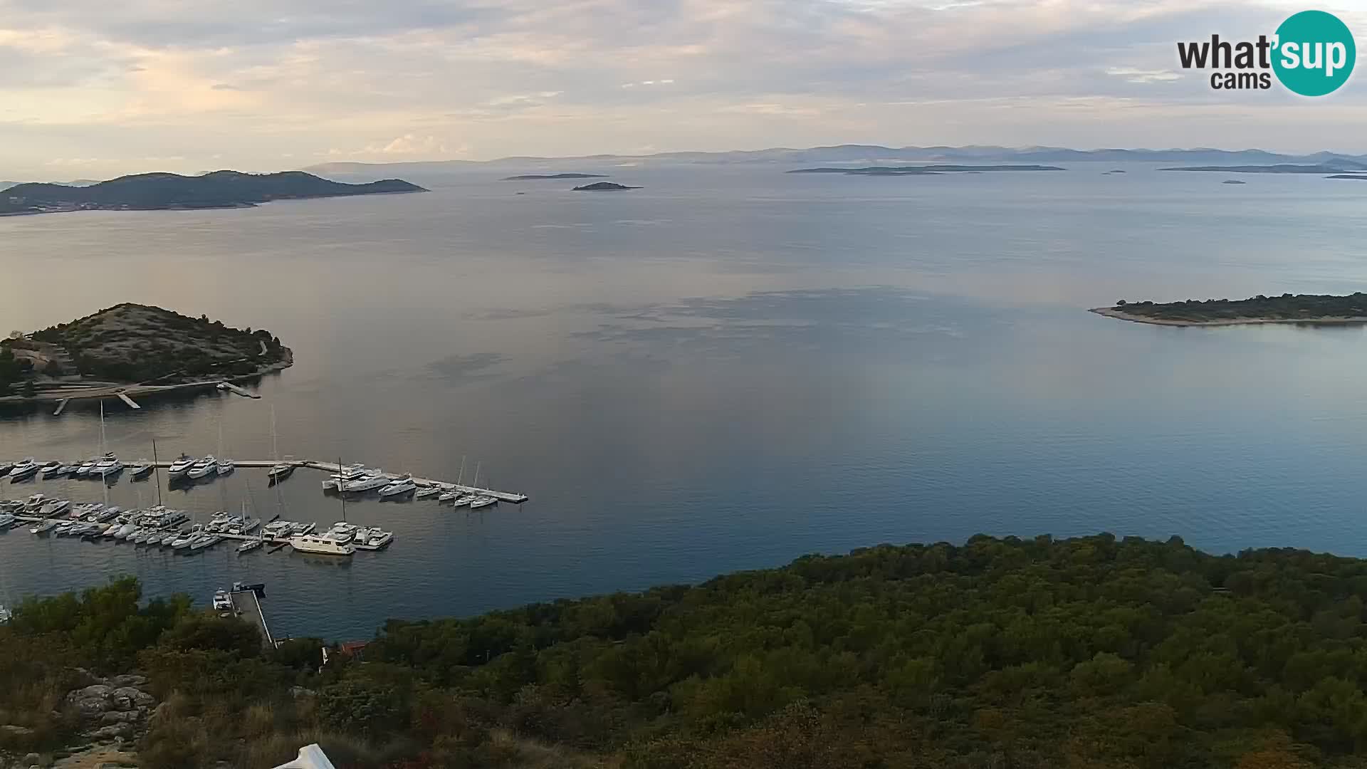 Livecam Pakoštane – Drage – Kornati – Vransko Jezero