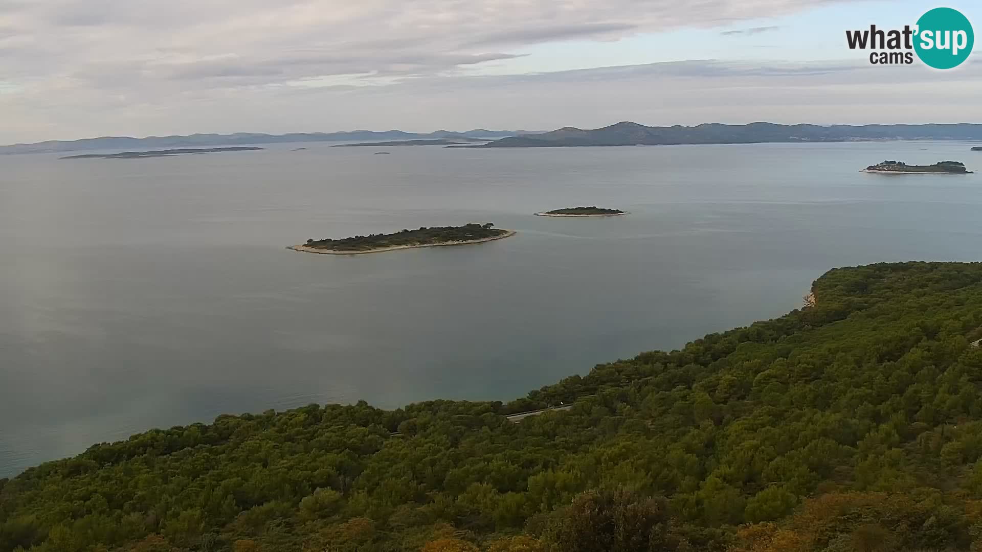 Live cam Pakoštane – Drage – Kornati – Vransko Jezero