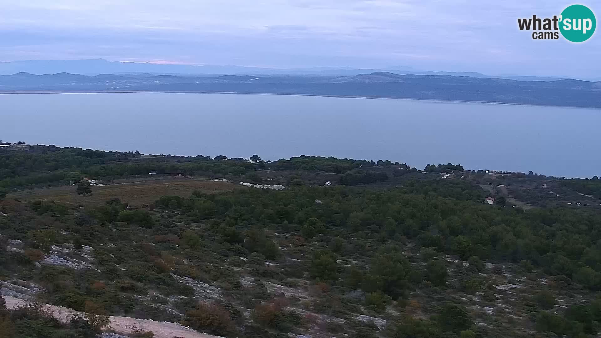 Spletna kamera Pakoštane – Drage – Kornati – Vransko Jezero