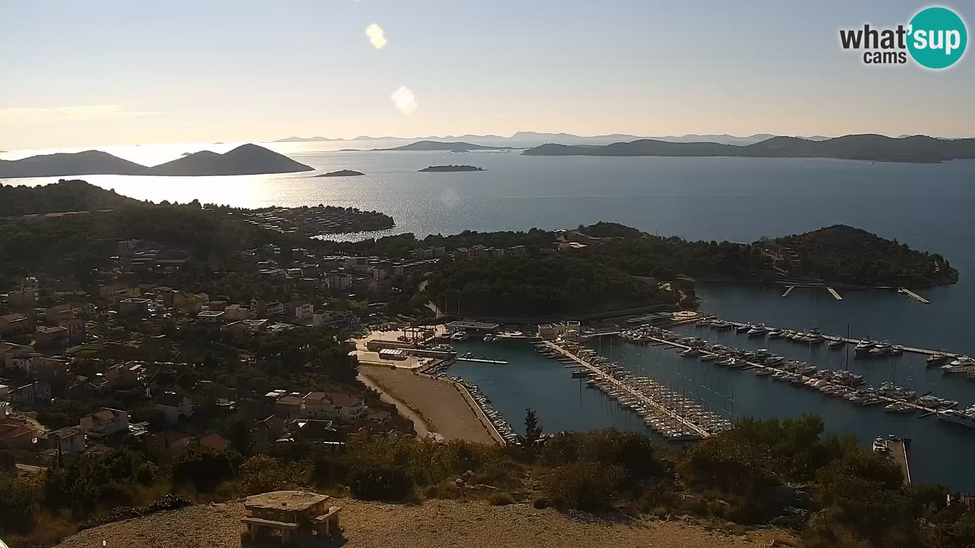 Webcam Pakoštane – Drage – Kornati – Vransko Jezero