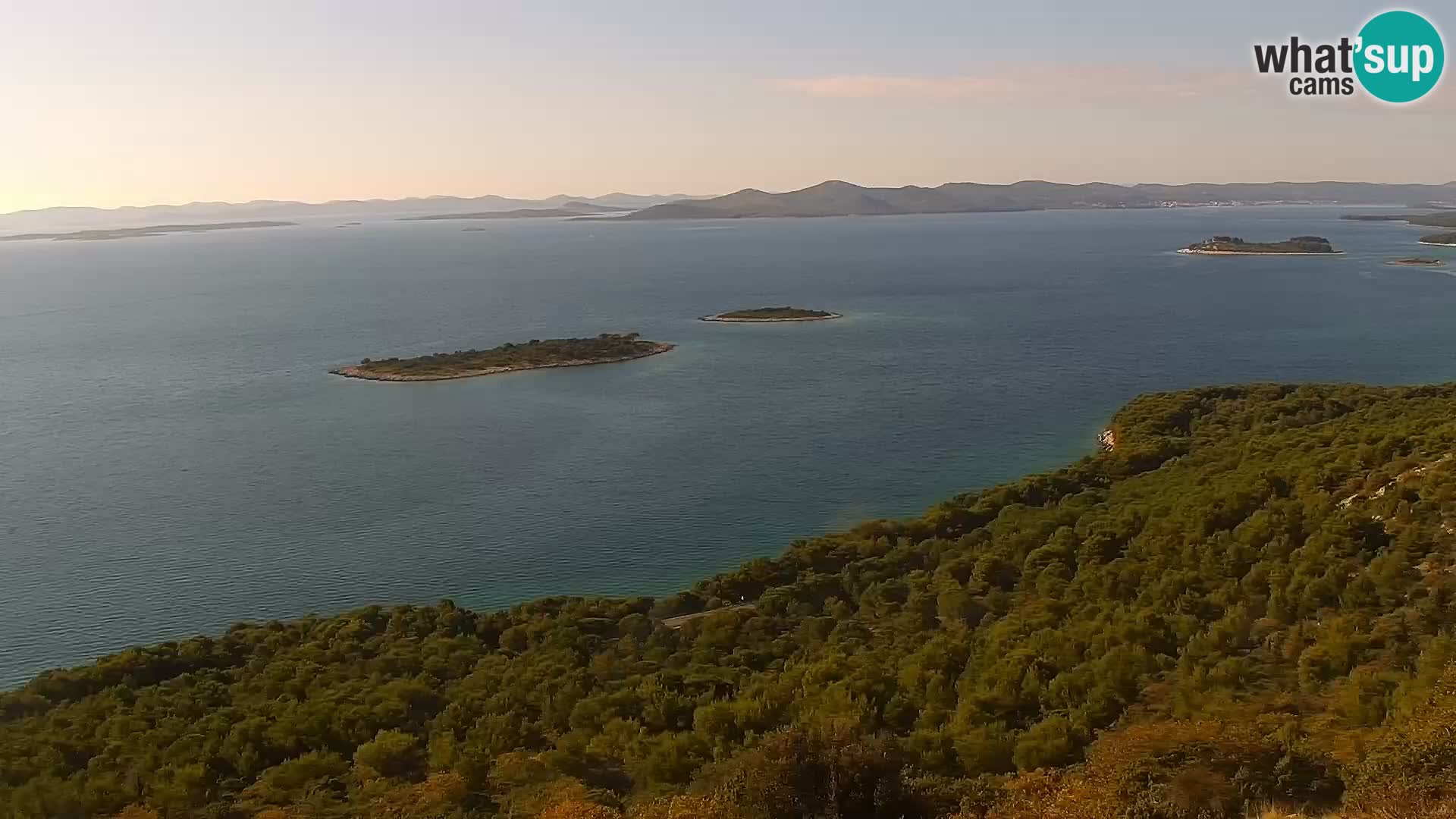 Livecam Pakoštane – Drage – Kornati – Vransko Jezero