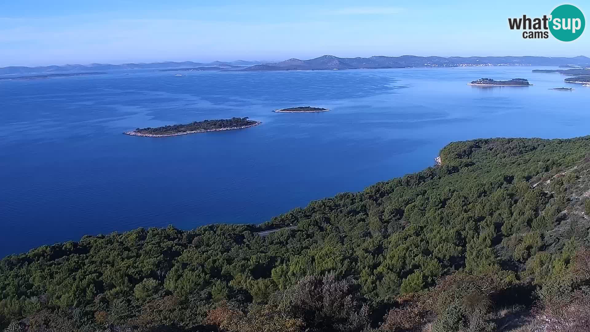 Webcam Pakoštane – Drage – Kornati – Vransko Jezero