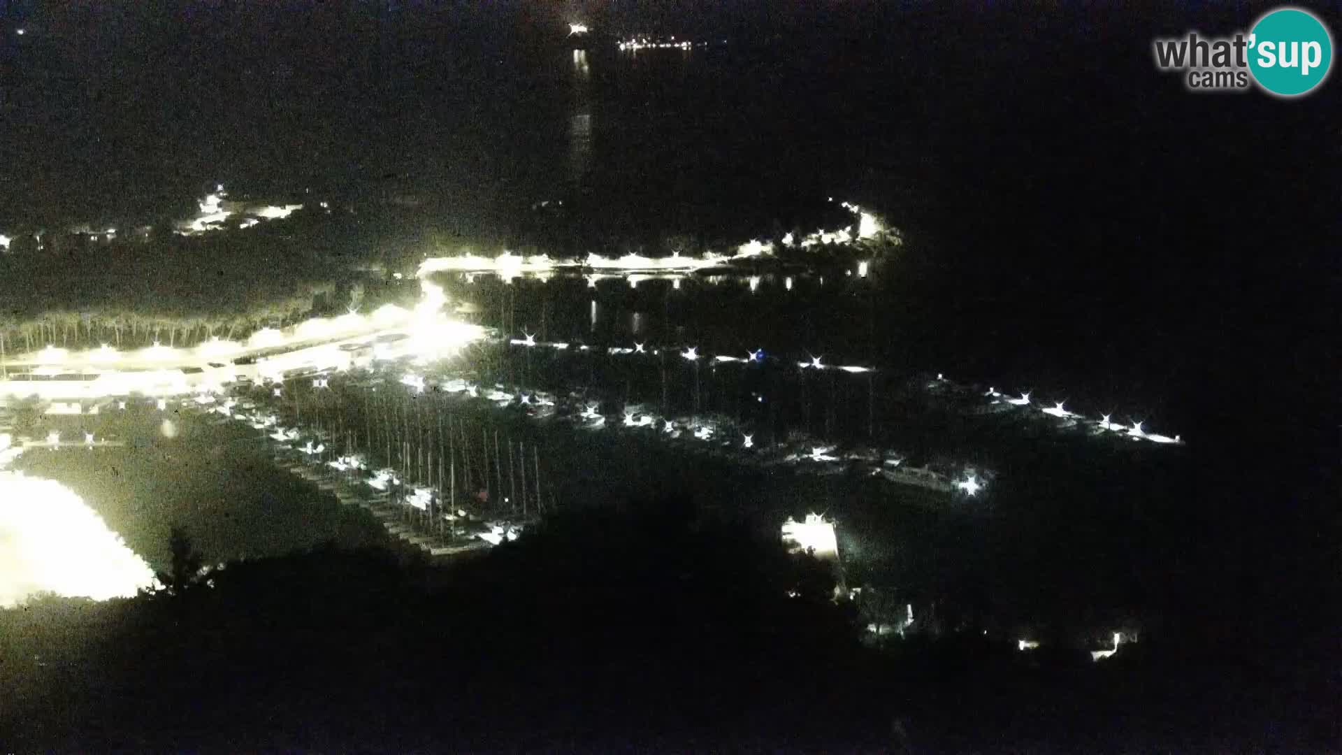 Spletna kamera Pakoštane – Drage – Kornati – Vransko Jezero