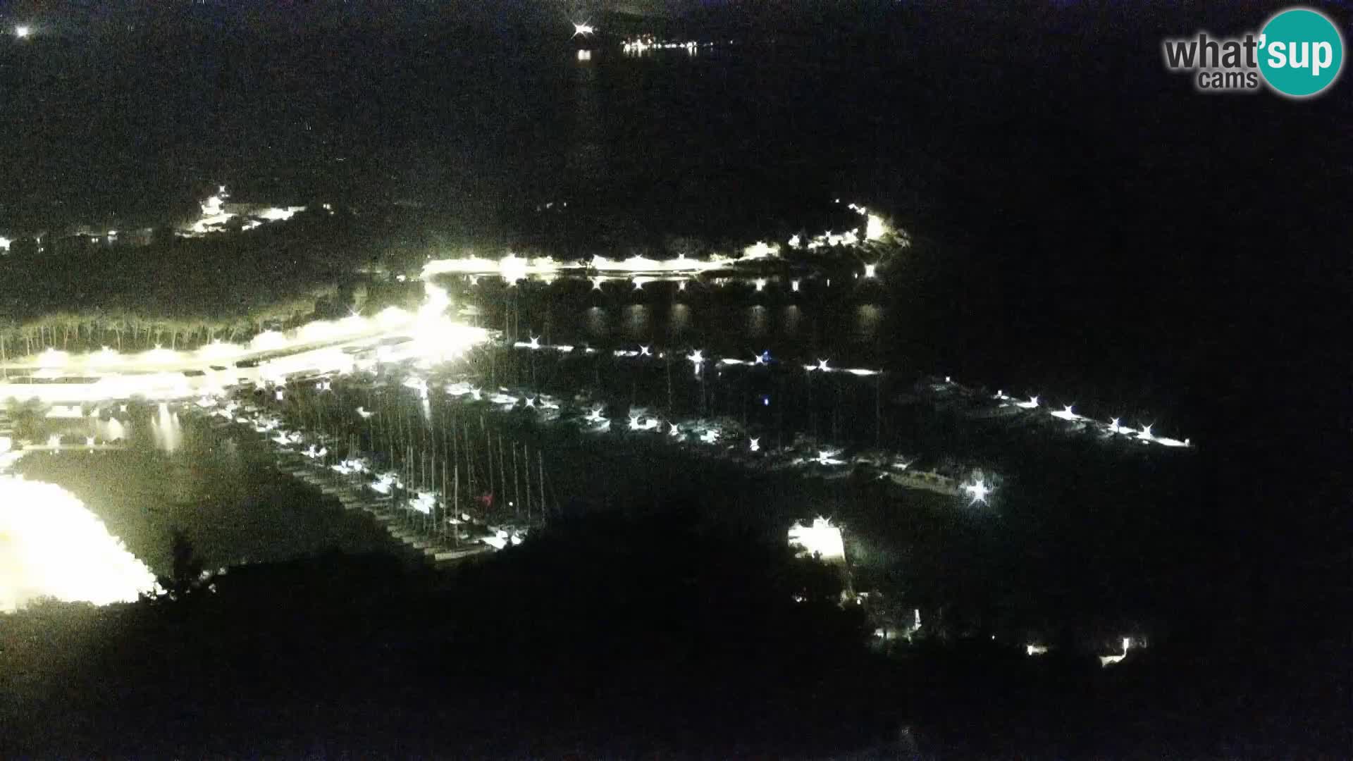 Spletna kamera Pakoštane – Drage – Kornati – Vransko Jezero