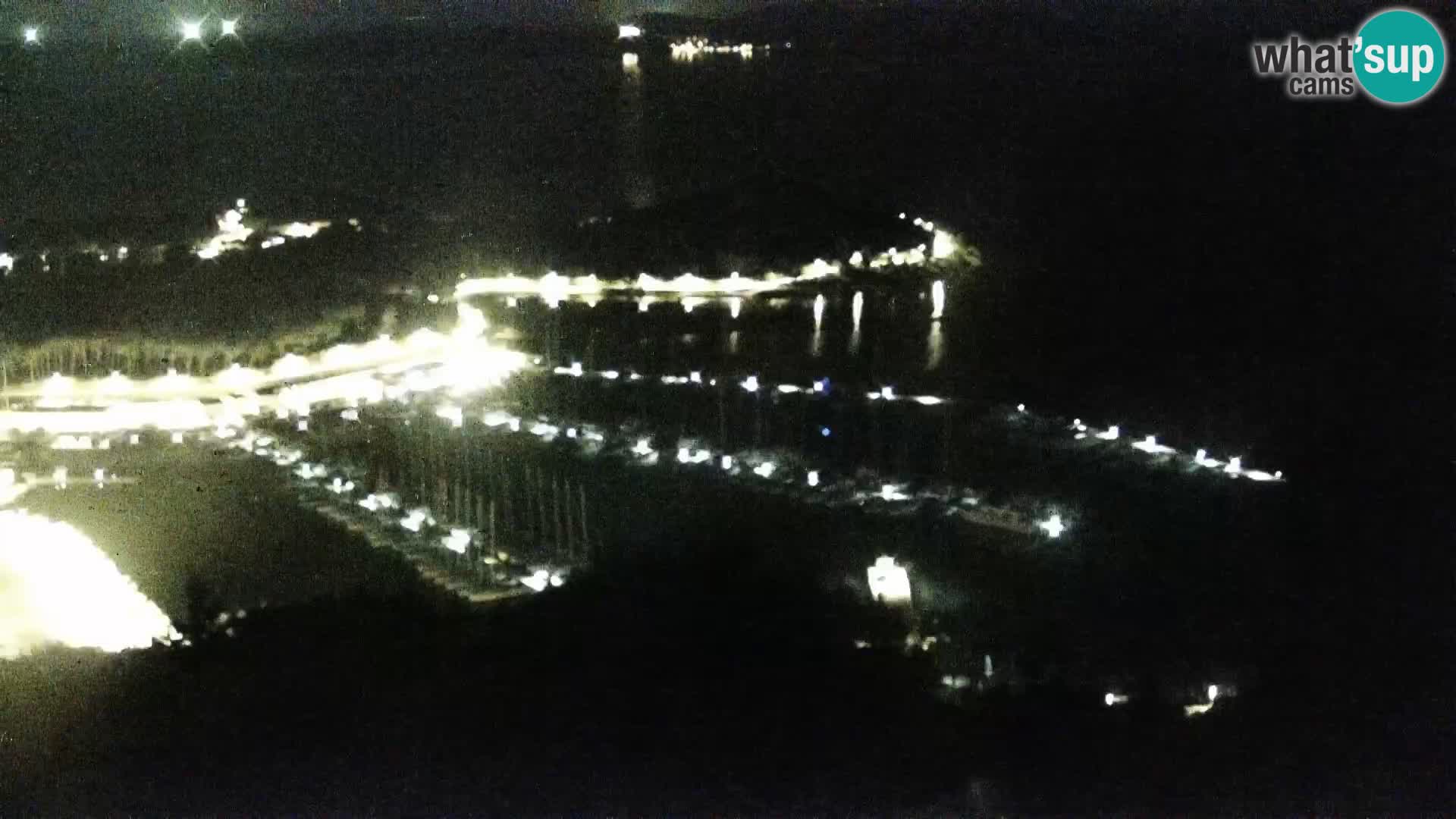 Spletna kamera Pakoštane – Drage – Kornati – Vransko Jezero