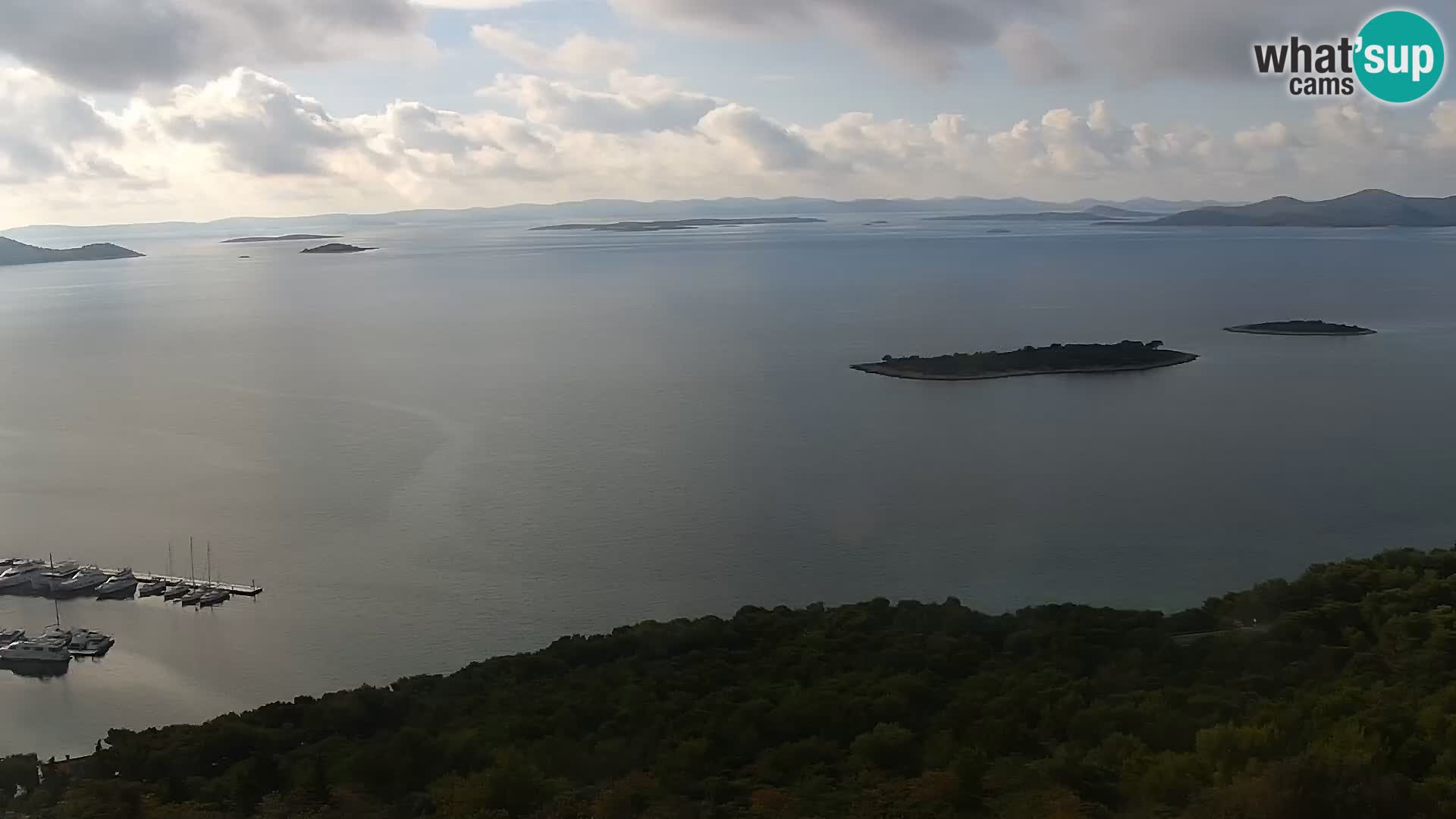 Webcam Pakoštane – Drage – Kornati – Vransko Jezero